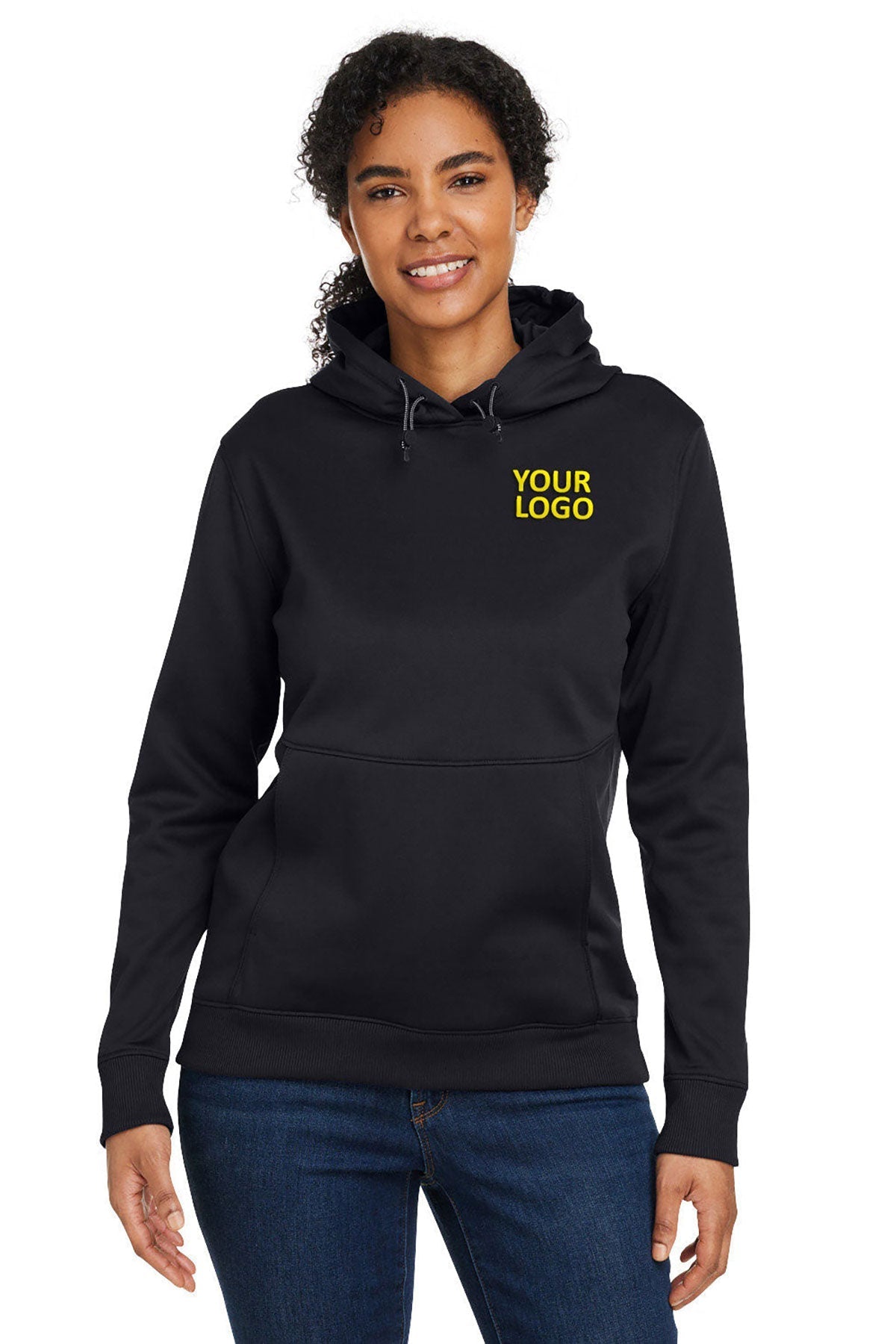 Under Armour Ladies Storm Custom Armourfleeces, Black [Milford Mining Company Utah]