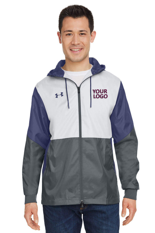 Under Armour Ladies Team Legacy Branded Jackets, Navy