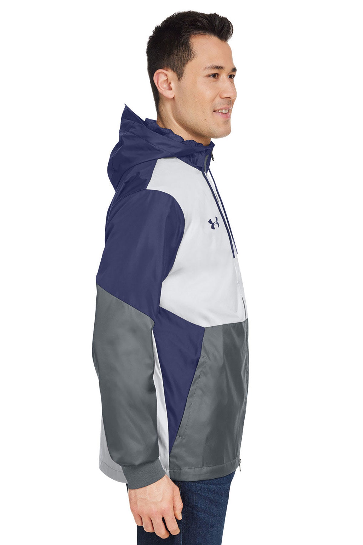 Under Armour Men's Team Legacy Branded Jackets, Navy