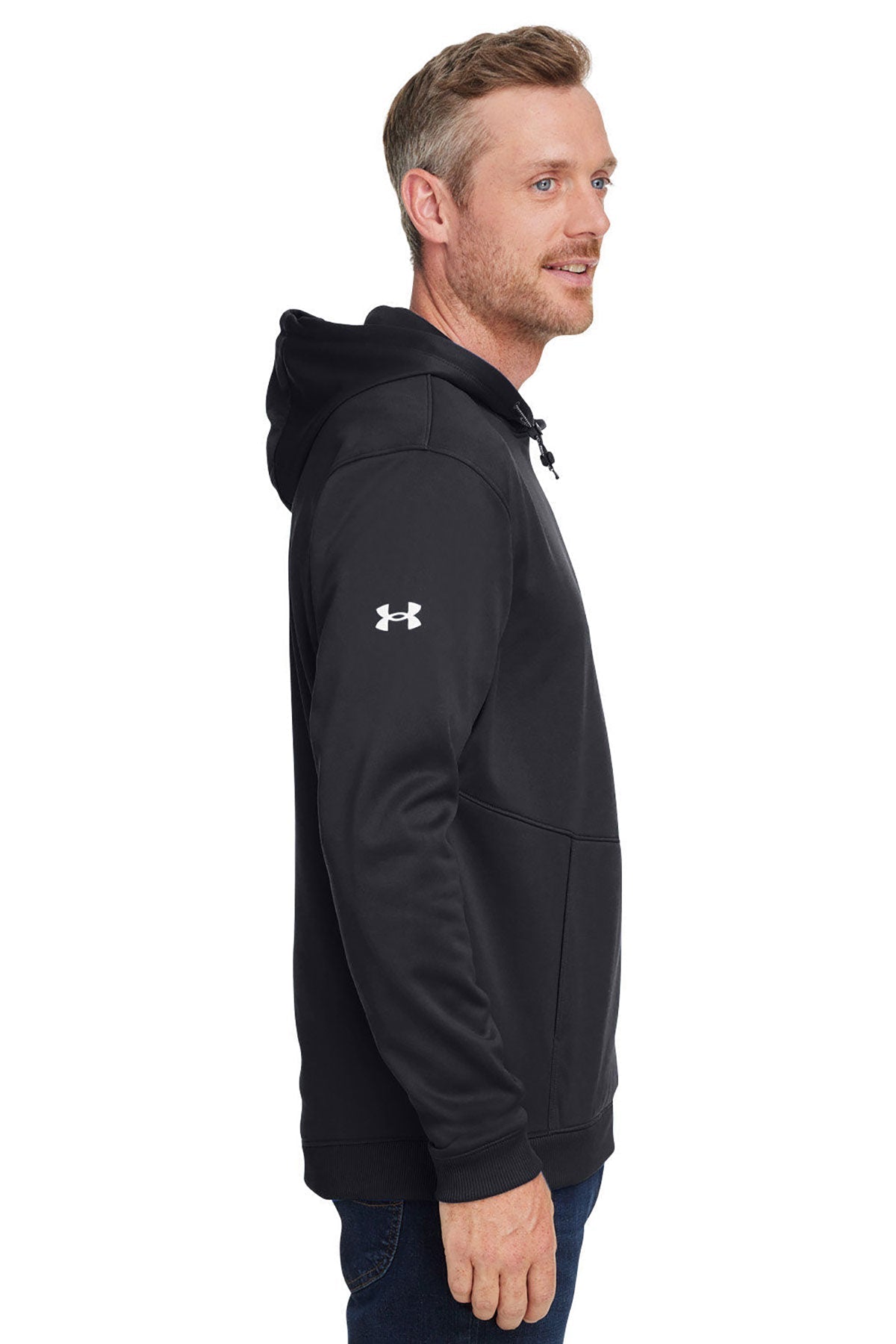 Under Armour Men's Storm Custom Armourfleeces, Black [Milford Mining Company Utah]