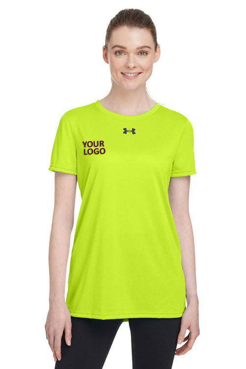 Under Armour Men's Tech Branded T-Shirts, High Yellow