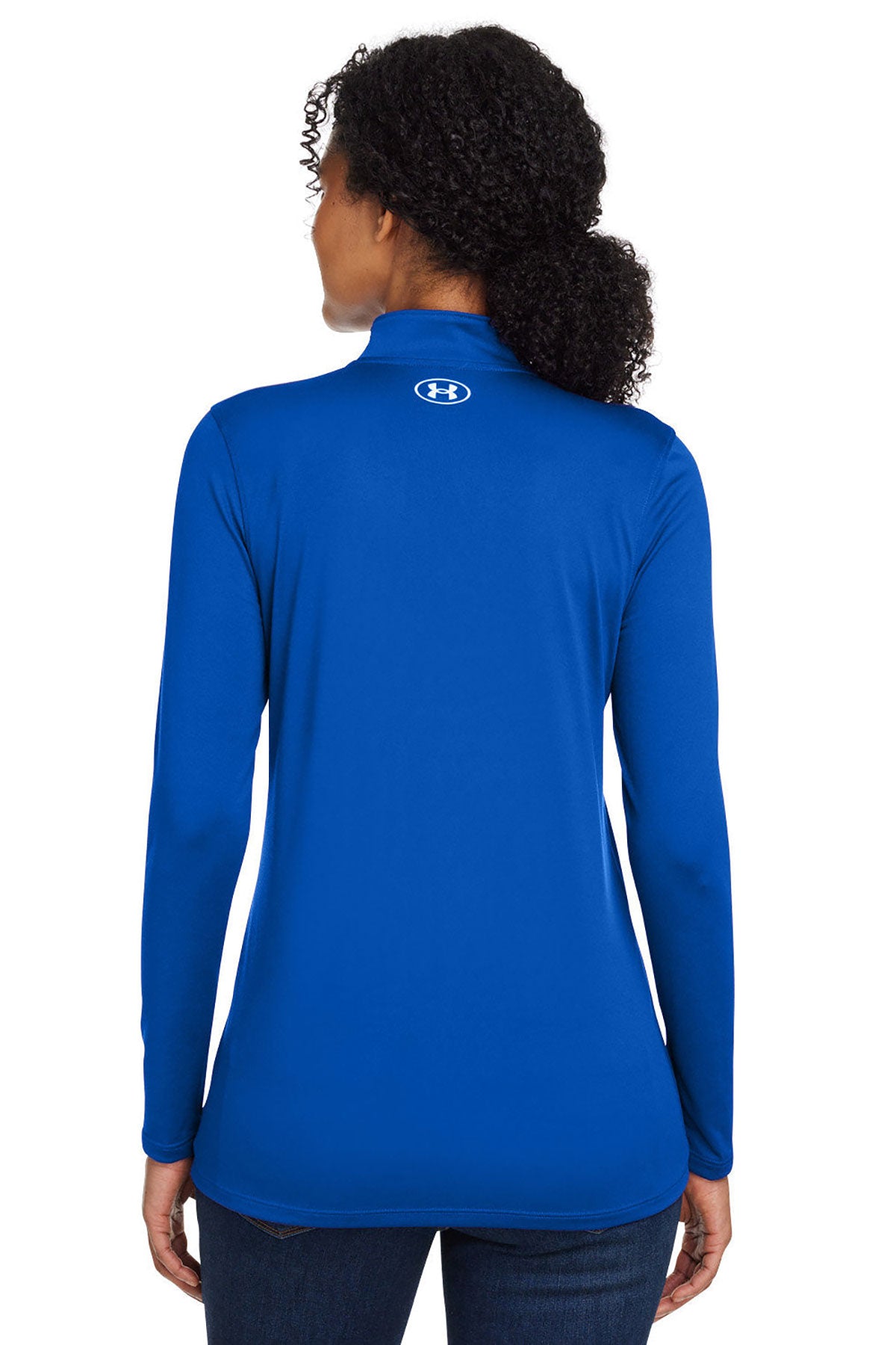Under Armour Ladies Tech Customized Half-Zips, Royal [St Louis Music]