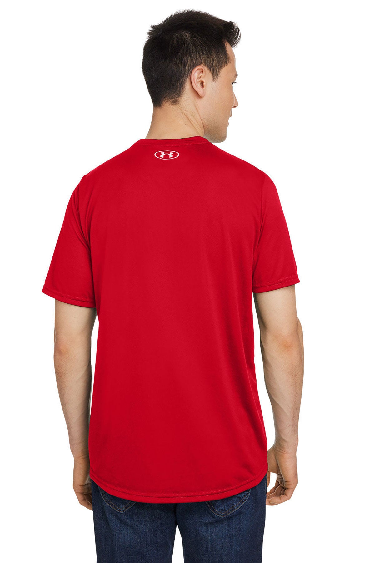 Under Armour Men's Tech Customized T-Shirts, Red