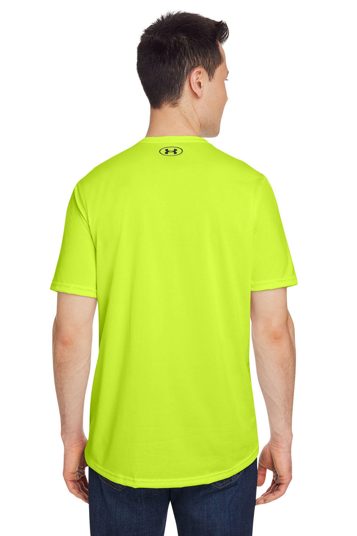 Under Armour Men's Tech Branded T-Shirts, High Yellow