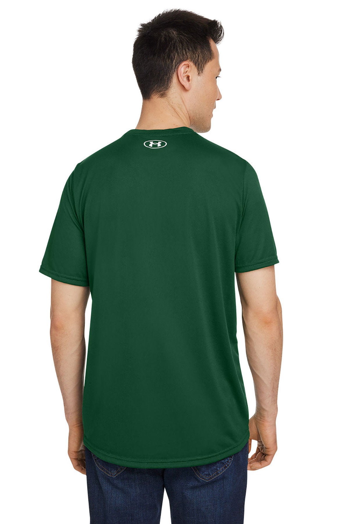 Under Armour Men's Tech Customized T-Shirts, Forest Green