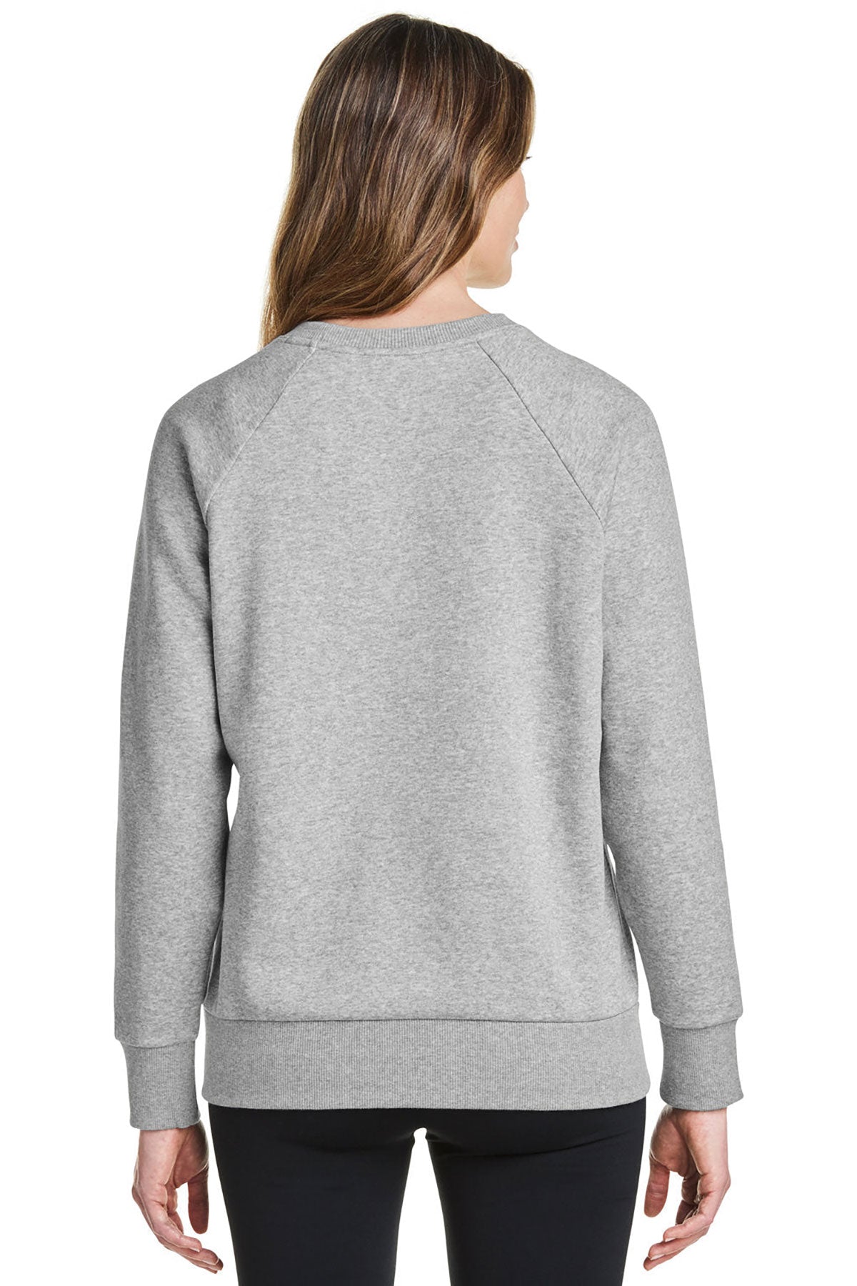 Under Armour Ladies Rival Fleece Custom Sweatshirts, Grey Light