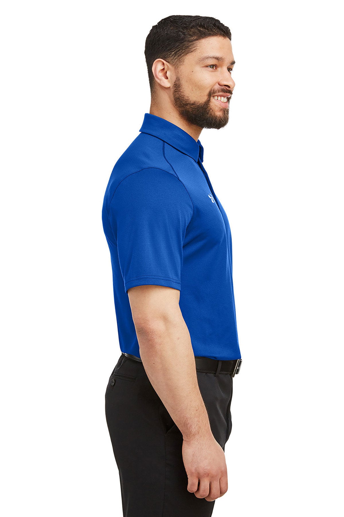 Under Armour Men's Tech Custom Polos, Royal