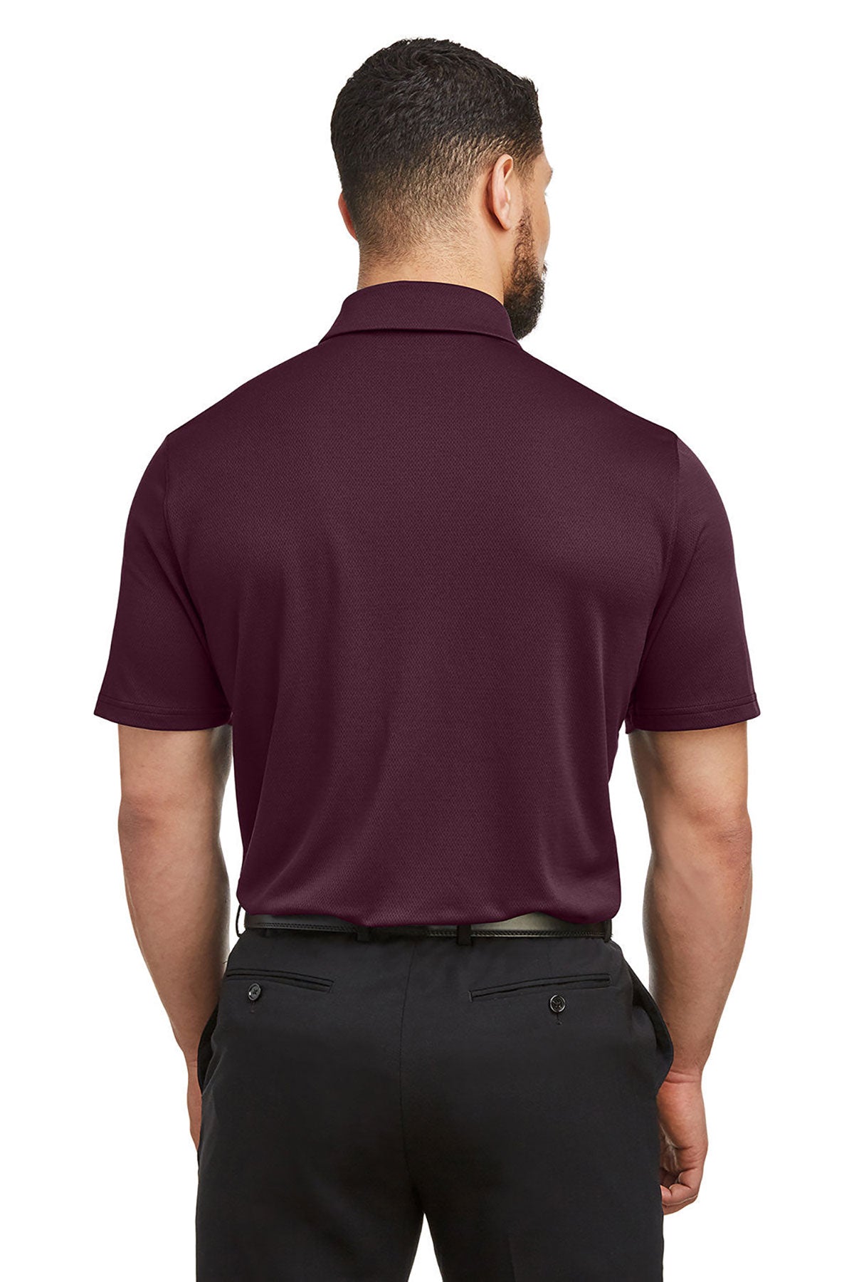Under Armour Men's Tech Customized Polos, Maroon [Skurka Aerospace, Inc.]