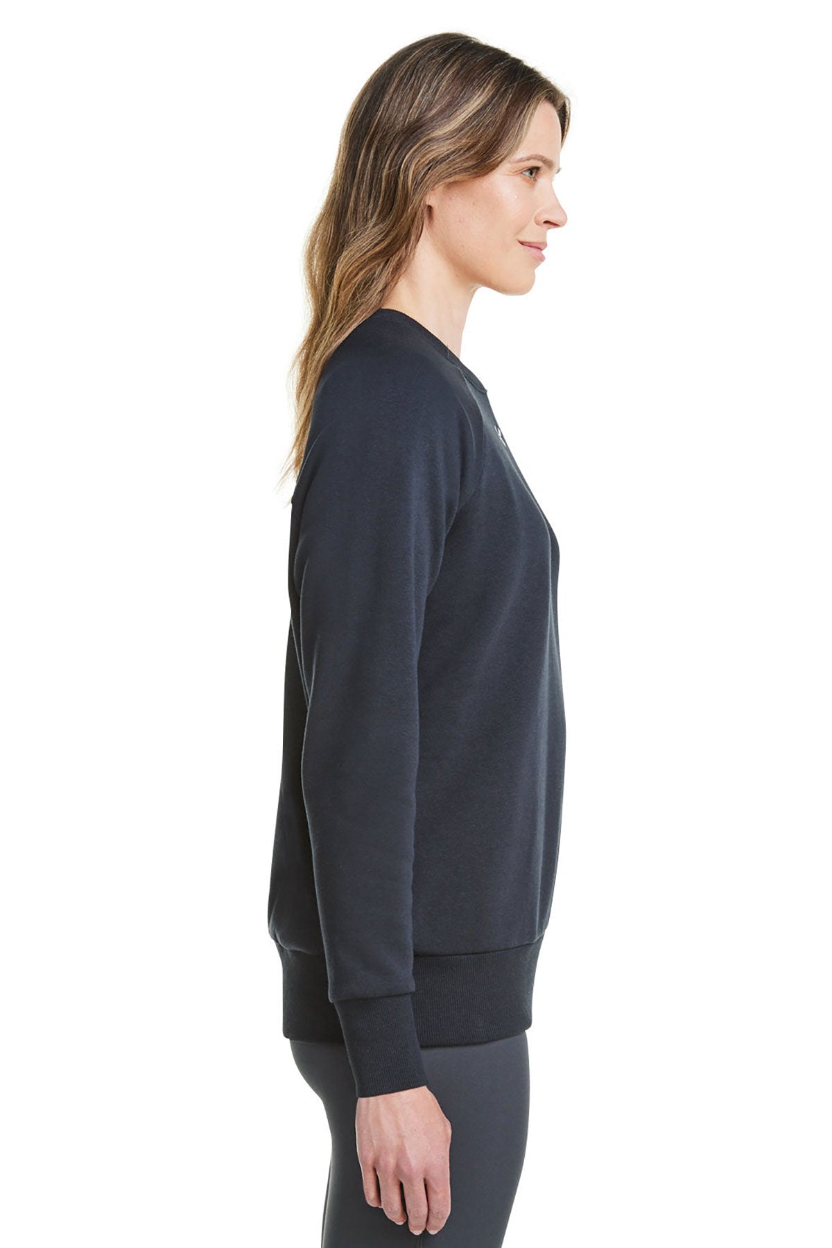 Under Armour Ladies Rival Fleece Custom Sweatshirts, Black