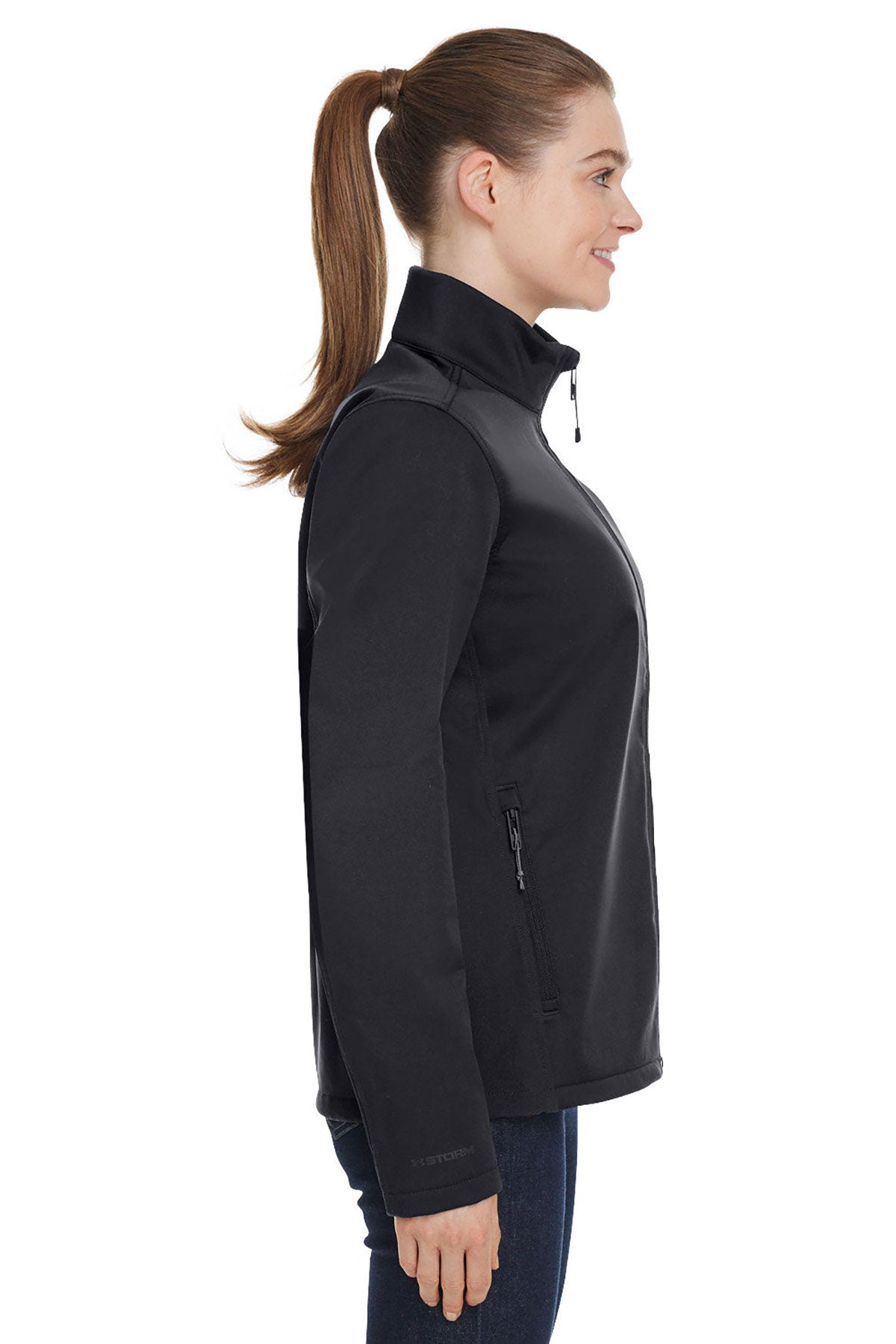 Under Armour Ladies ColdGear Customized Jackets, Black