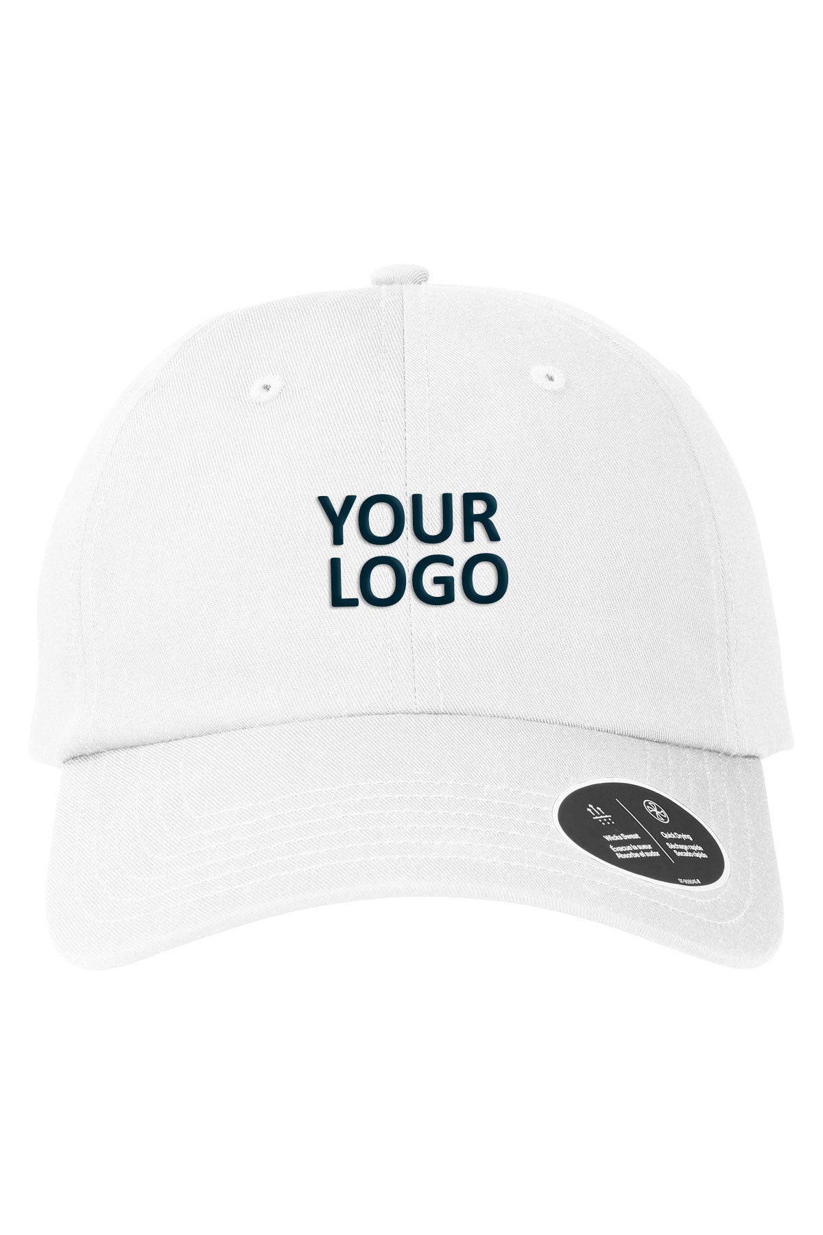 Under Armour Chino Customized Hats, White