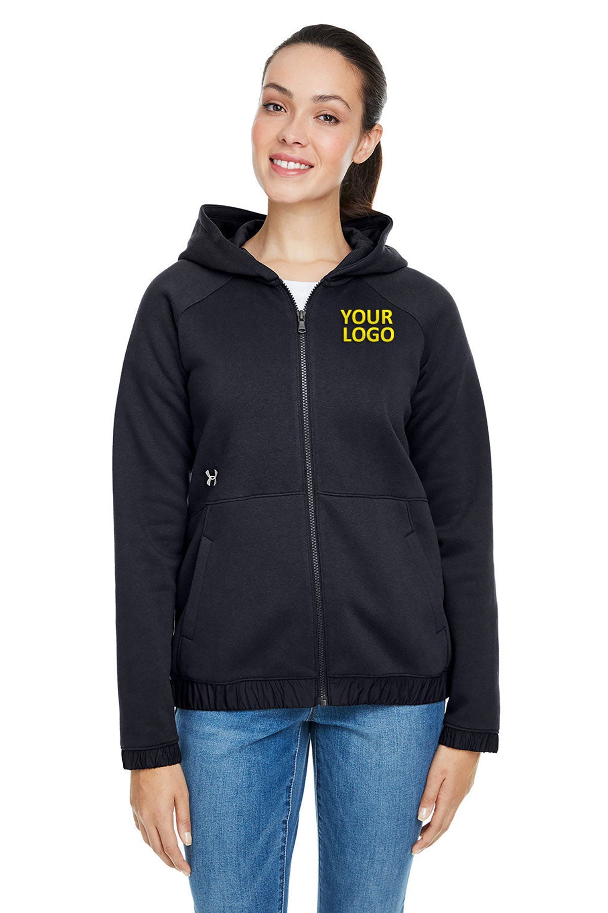 custom business sweatshirts Under Armour Black 1351229