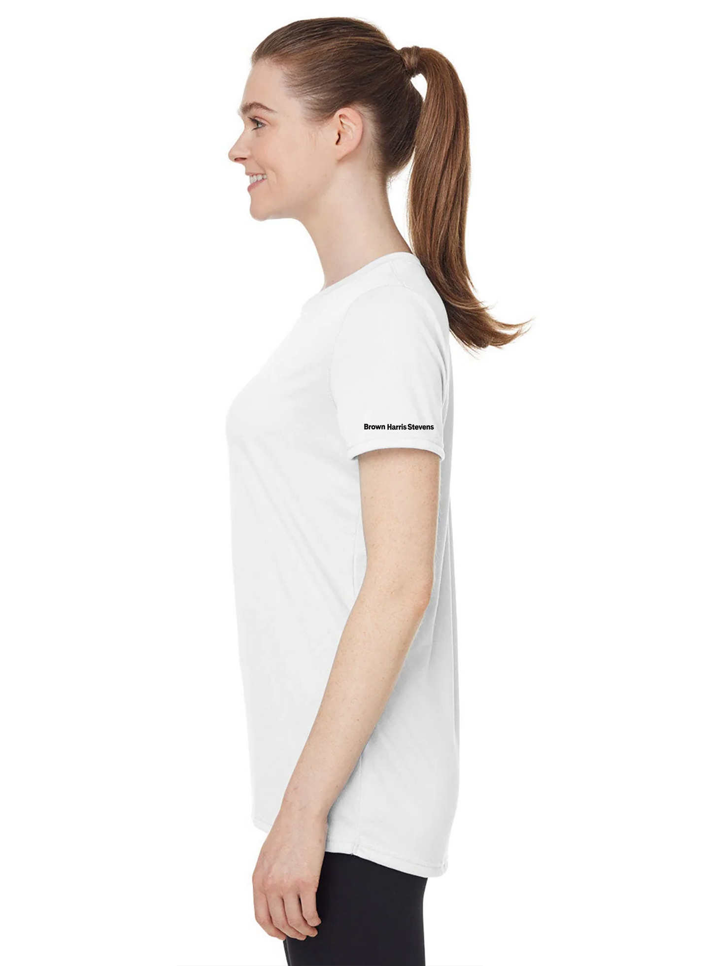 Under Armour Ladies Tech T-Shirt, White [Brown Harris Stevens]