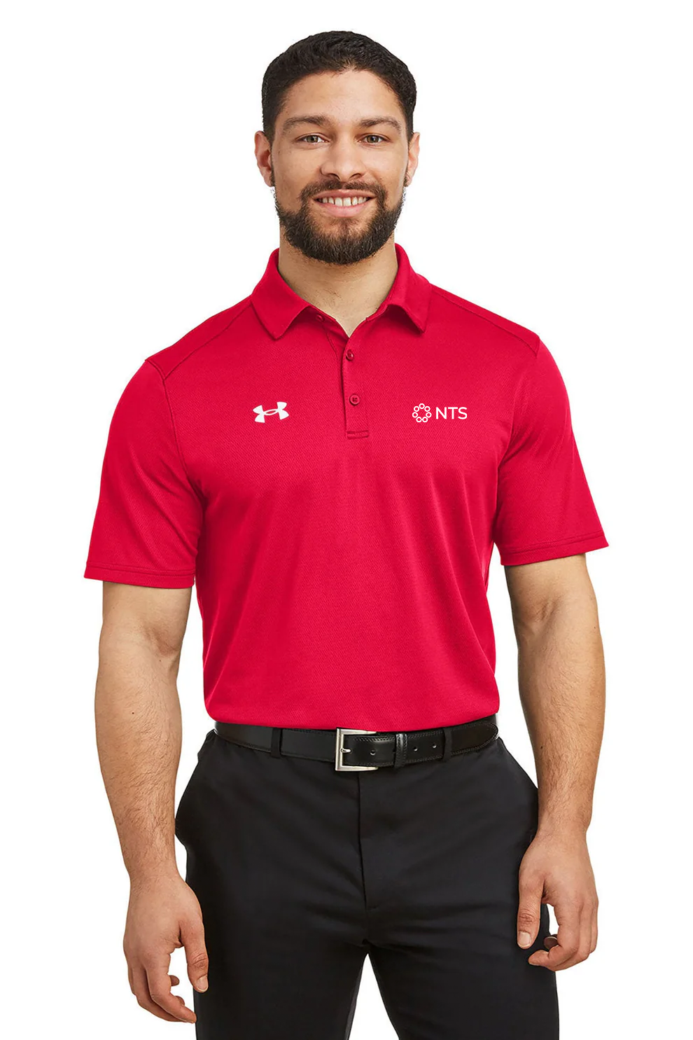 Under Armour Men's Tech Polo, Red [NexTech Solutions]