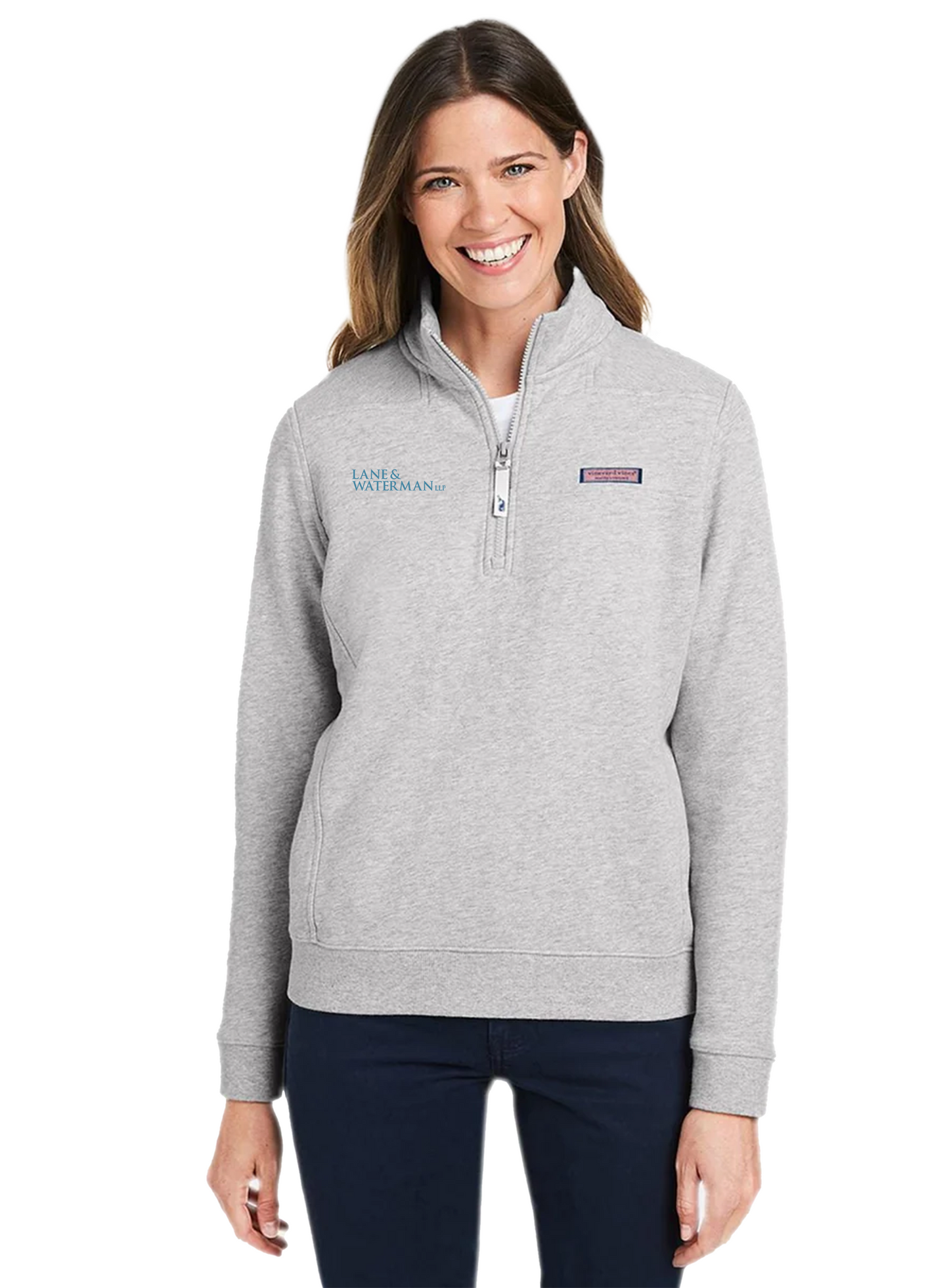 Vineyard Vines Ladies Collegiate Shep Shirt, Grey Heather [Lane & Waterman]