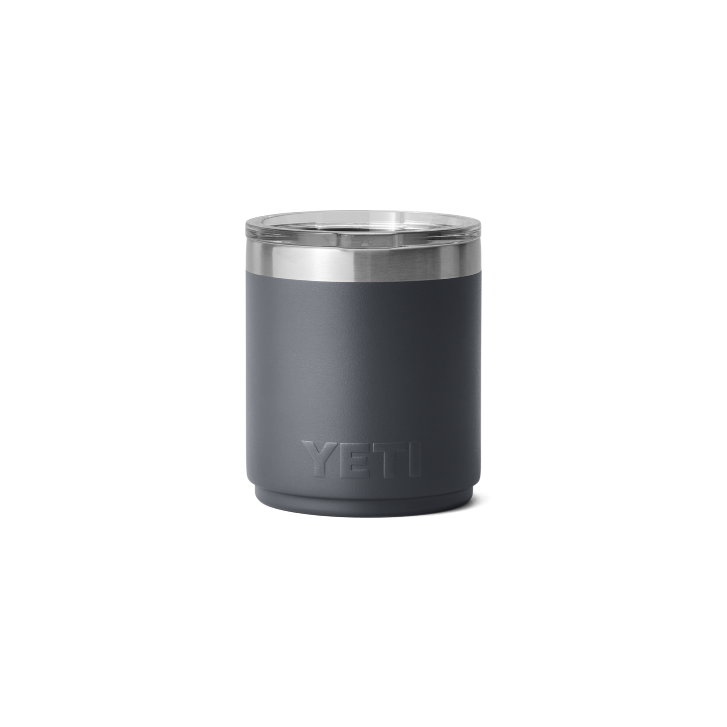 YETI Custom 10 Oz Lowballs with Magslider Lid, Charcoal