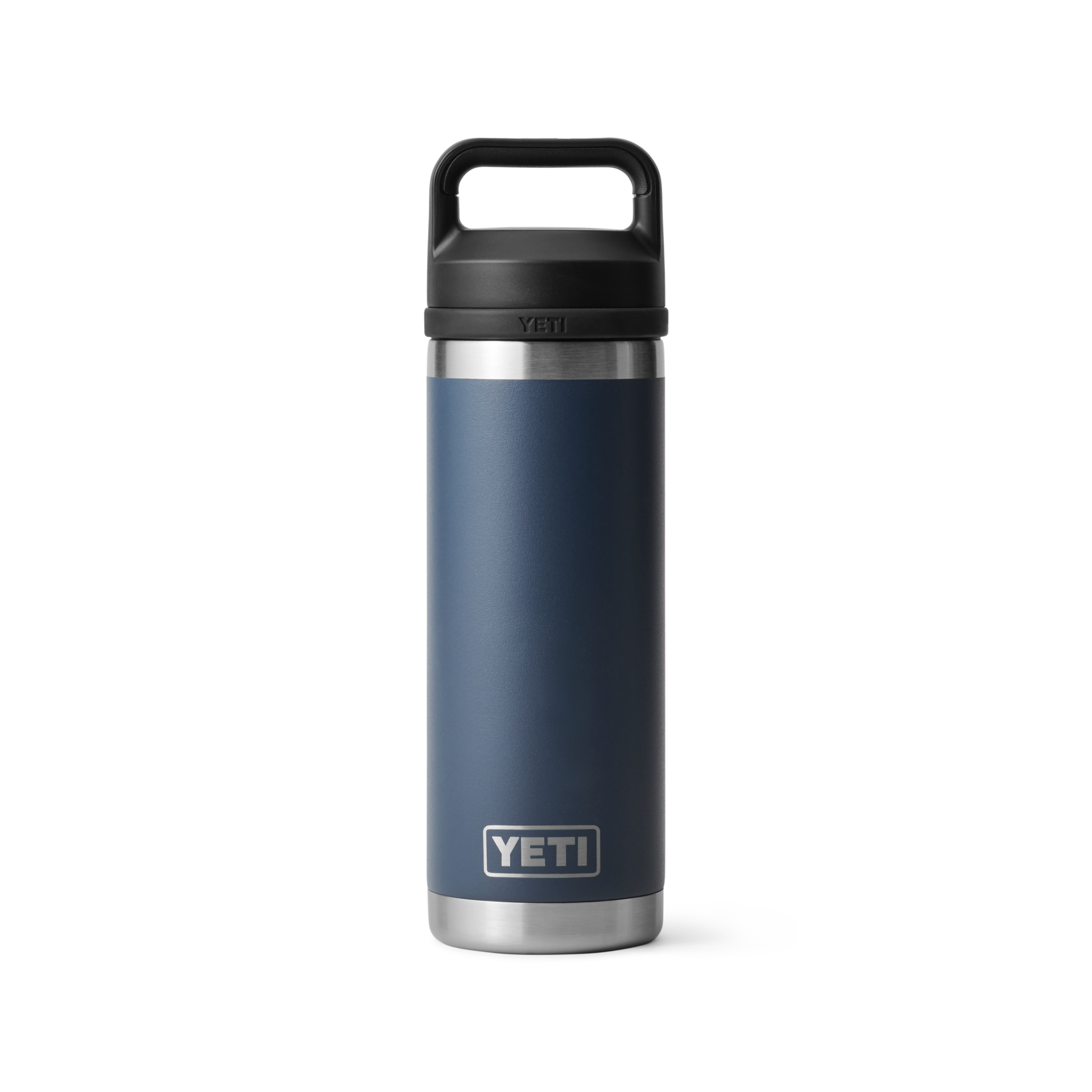 YETI Custom 18 Oz Rambler Bottles with Chug Cap, Navy [CEI Consulting]