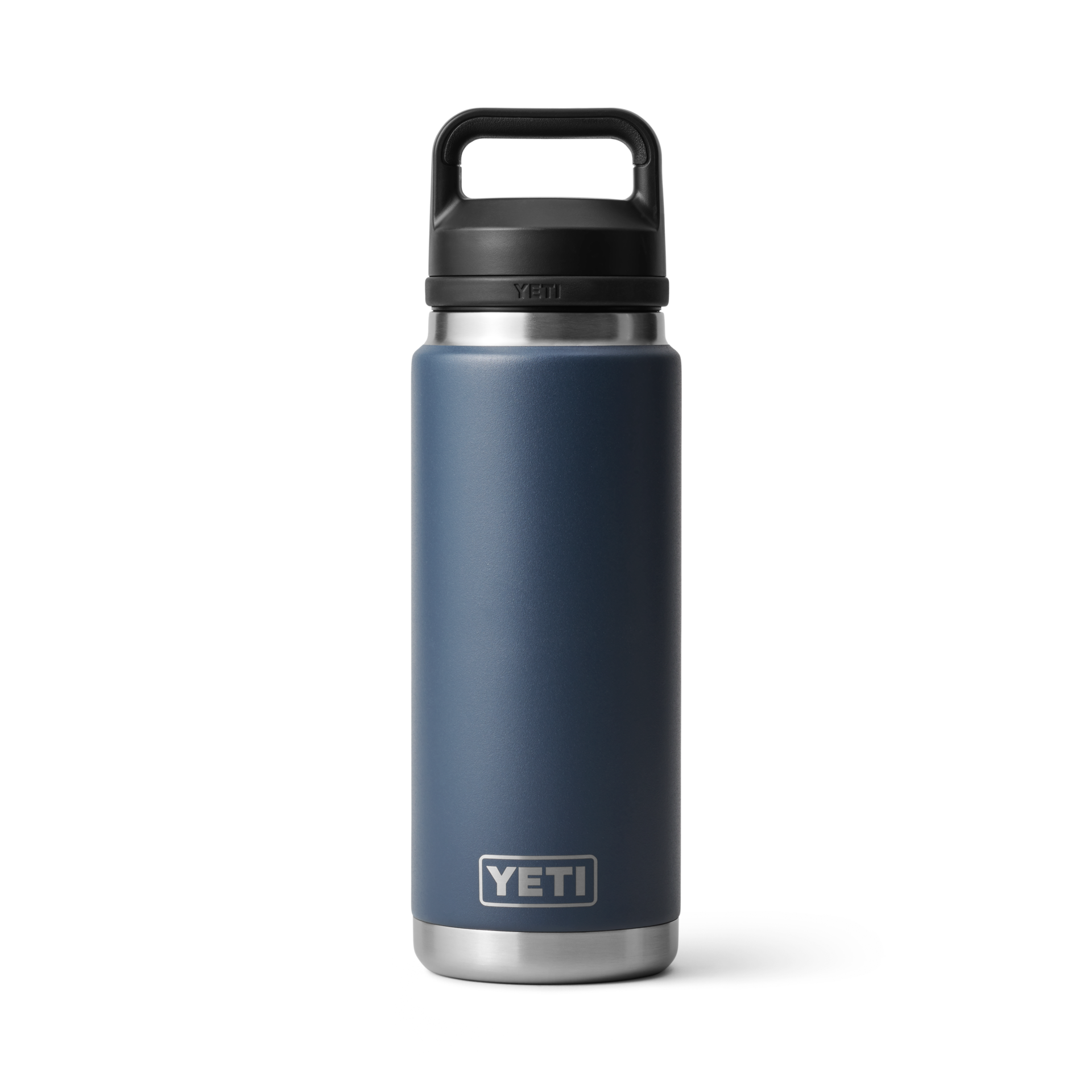 YETI Custom 26 Oz Rambler Bottles with Chug Cap, Navy [CommStar Credit Union]