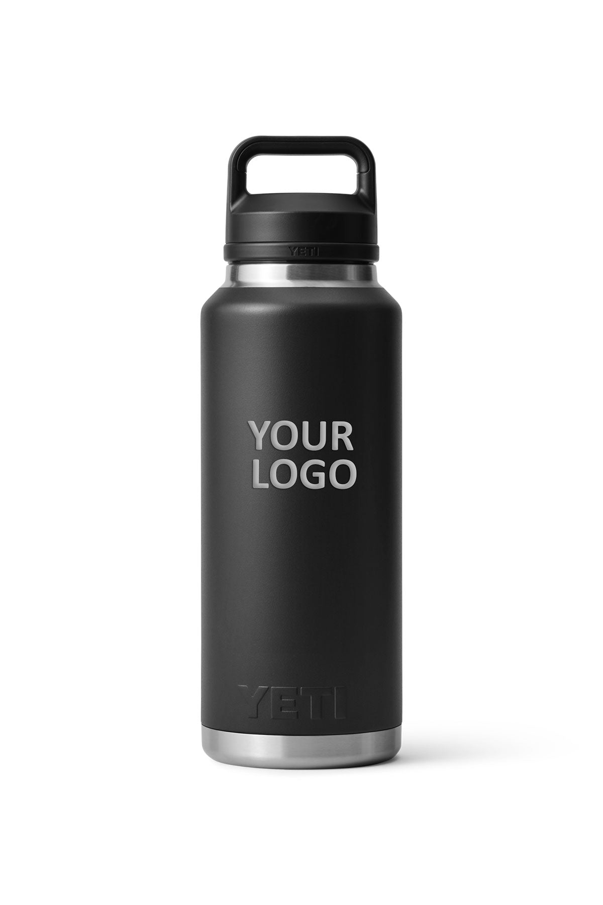 YETI Rambler 46 oz Bottle with Chug Cap, Black [Mechanical Solutions]