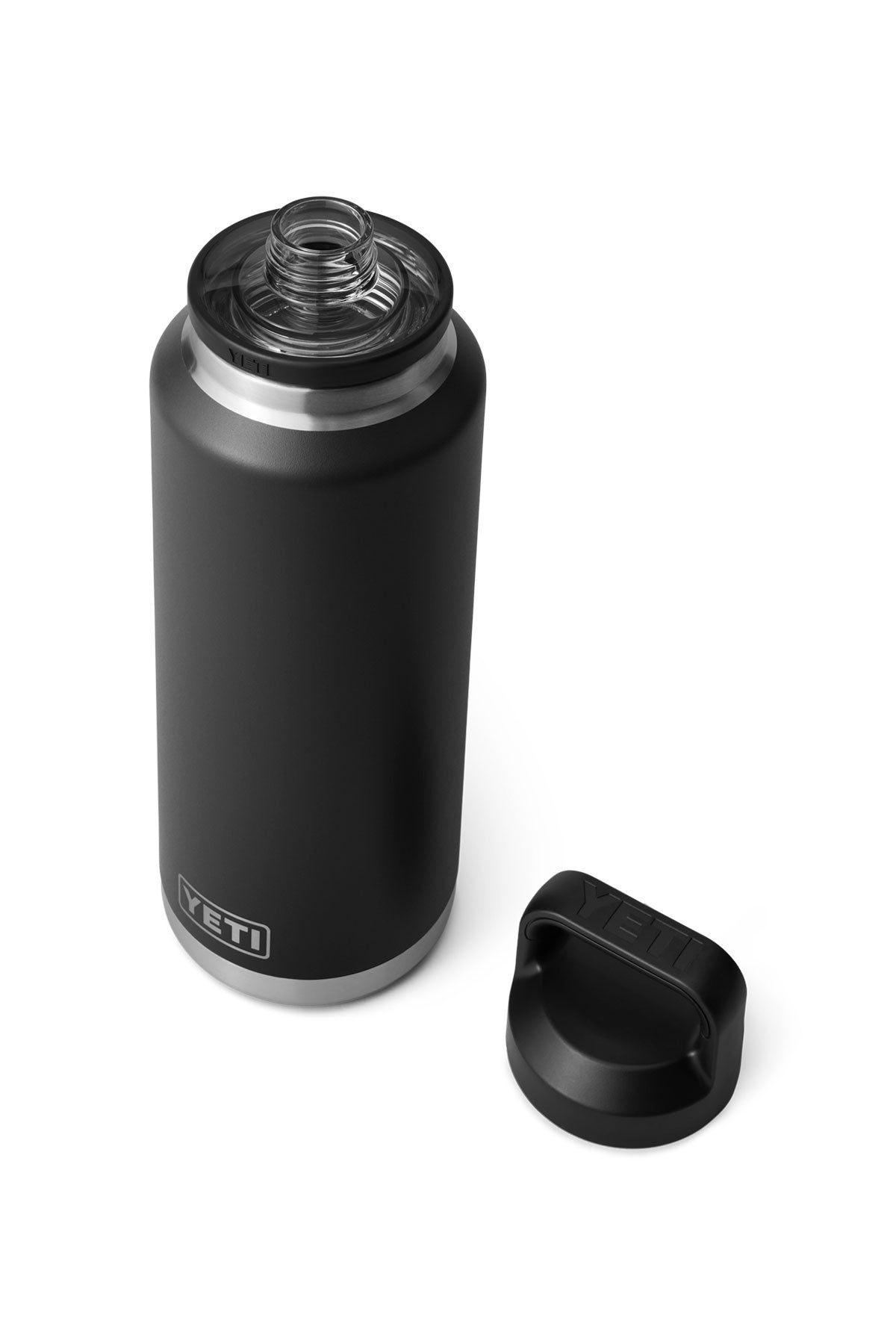 YETI Rambler 46 oz Bottle with Chug Cap, Black [Mechanical Solutions]