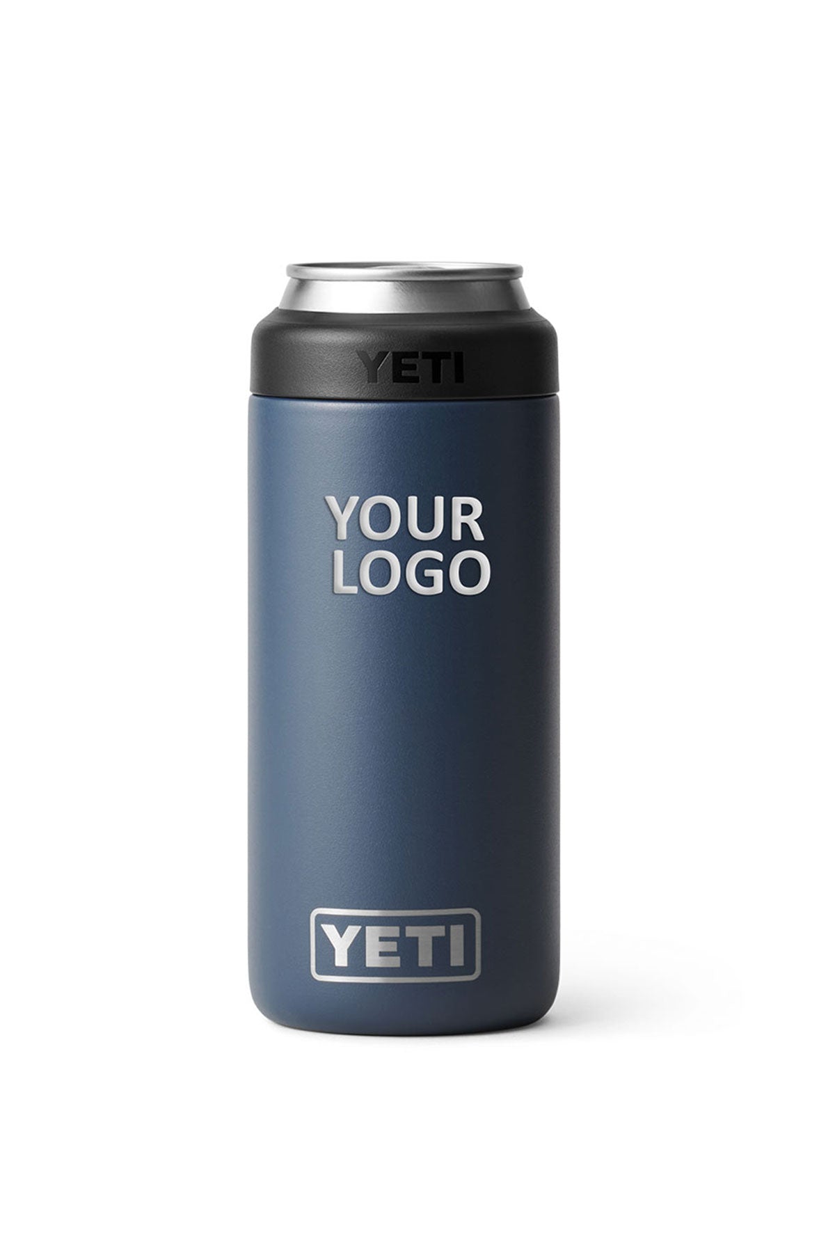 YETI Colster 12 oz Custom Slim Can Coolers, Navy
