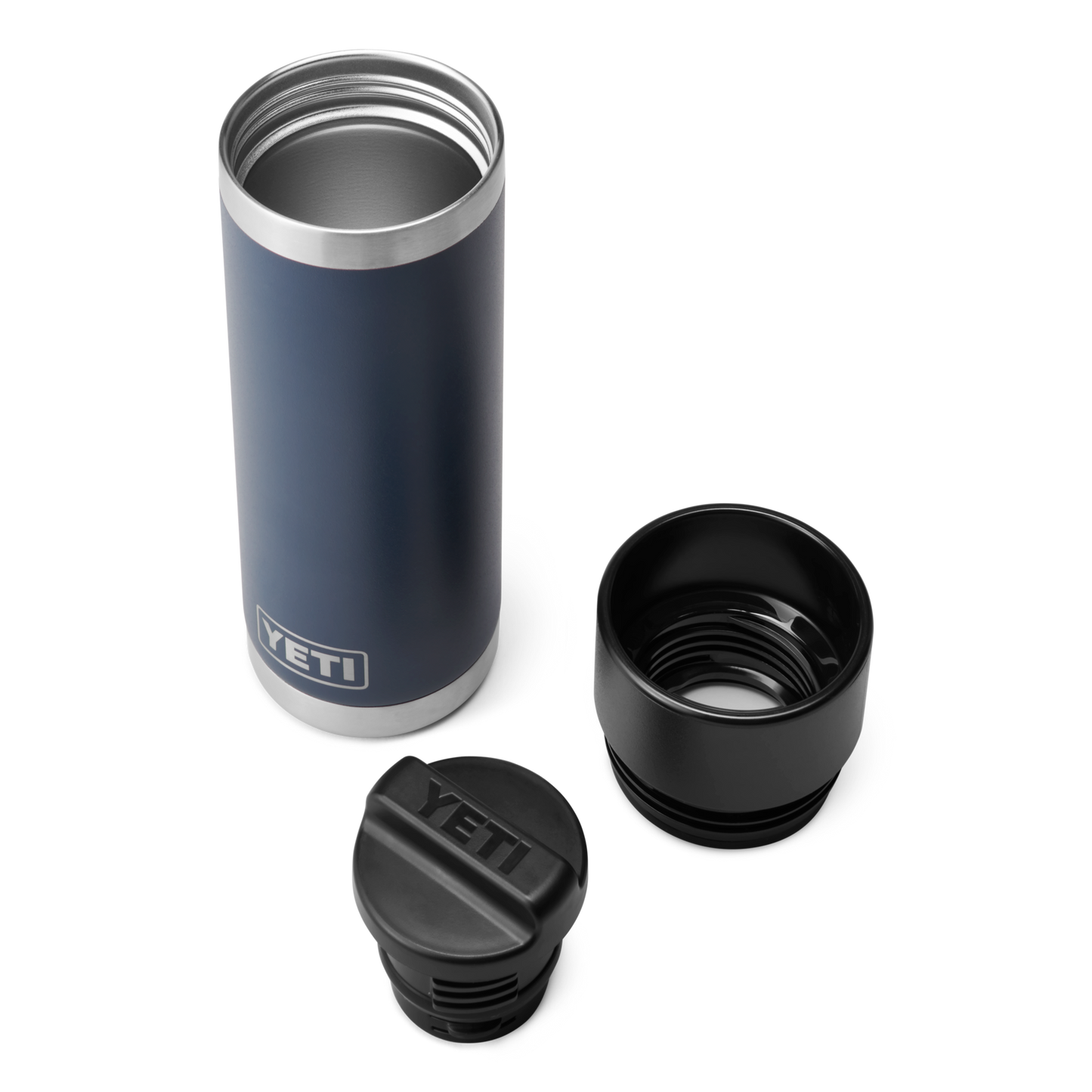 YETI Custom 18 oz Ramblers with Hotshot Cap, Navy