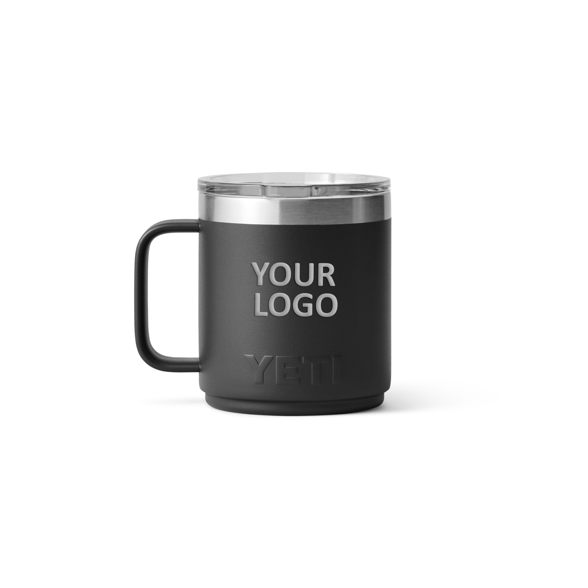YETI 10 oz Stackable Mug with Magslider Lid, Black [Crouse Community Center, Inc.]