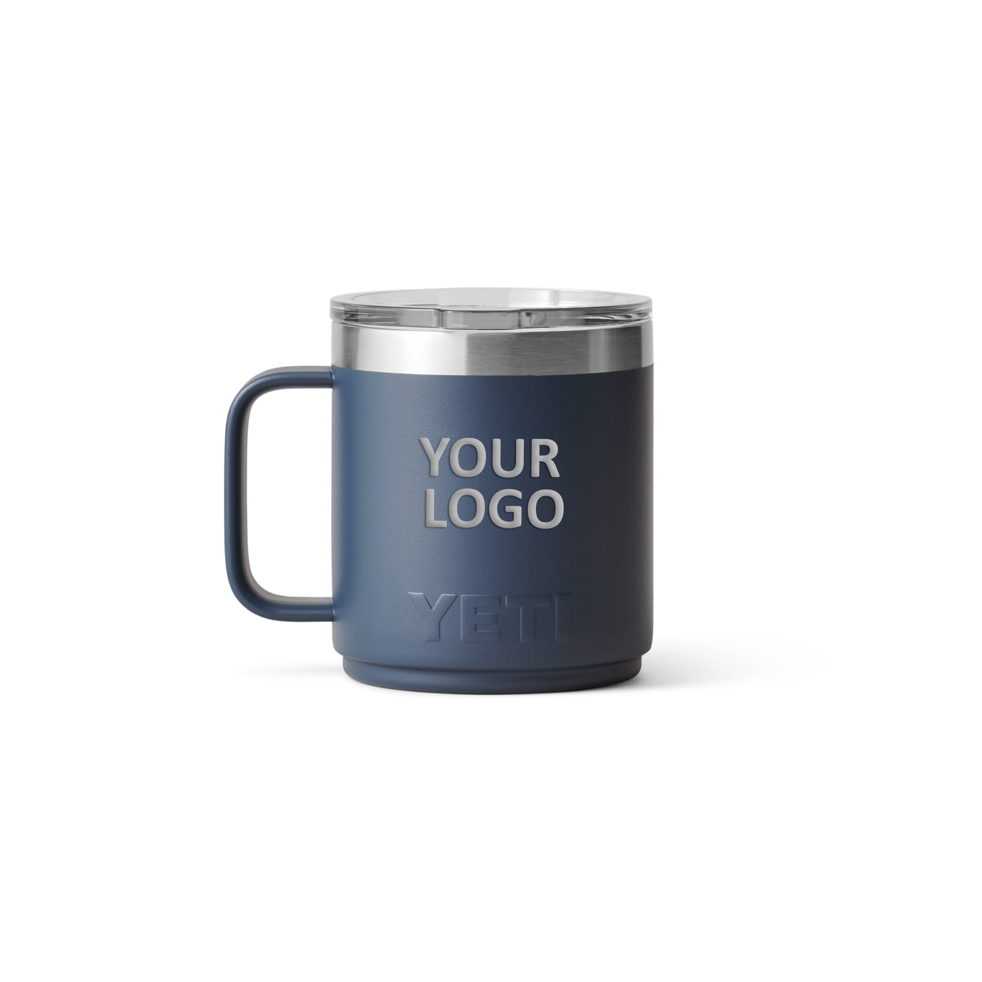 YETI Custom 10 oz Stackable Mugs with Magslider Lid, Navy [Ascend Vision Partners]