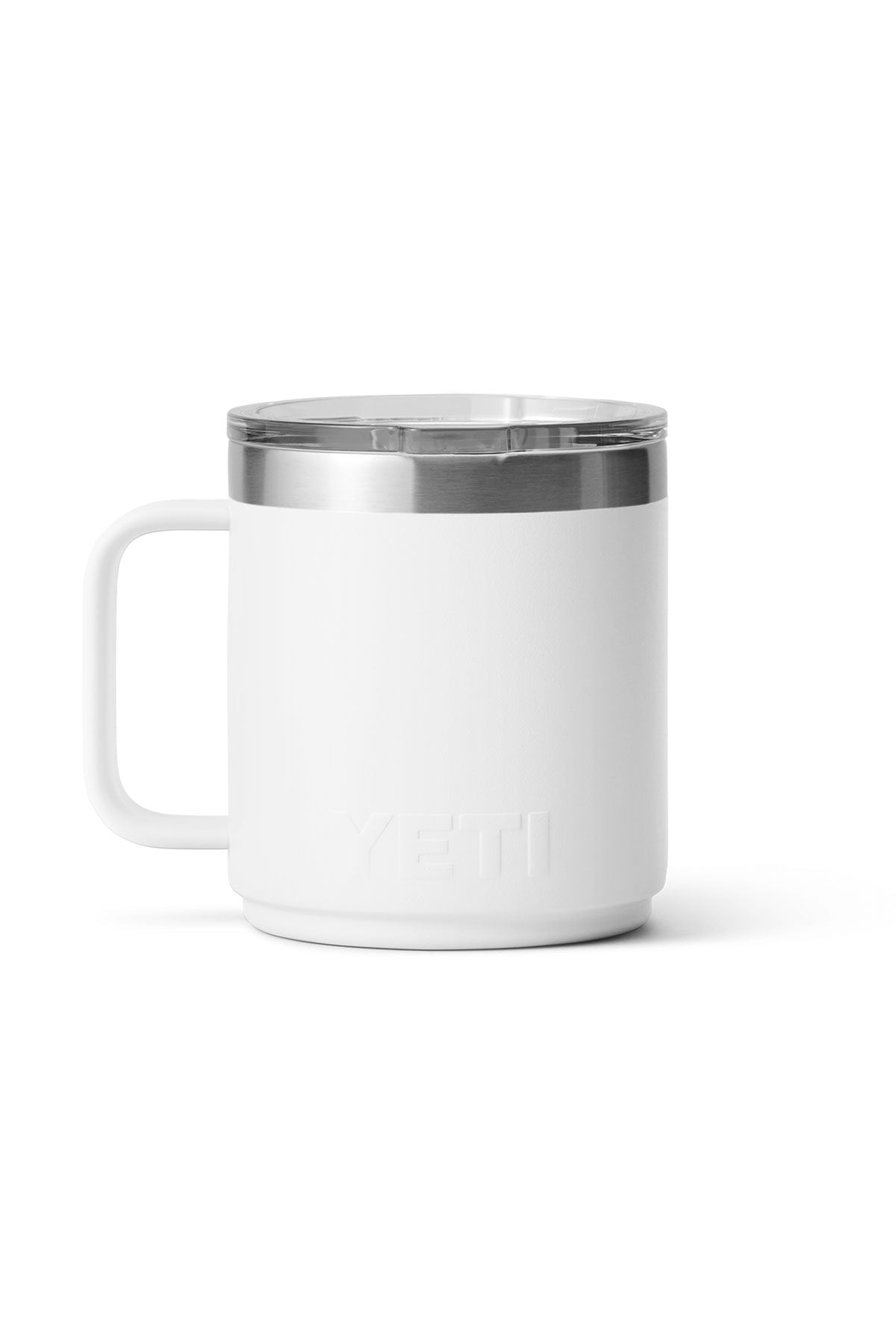 YETI Custom 10 oz Stackable Mugs with Magslider Lid, White [Mechanical Solutions]