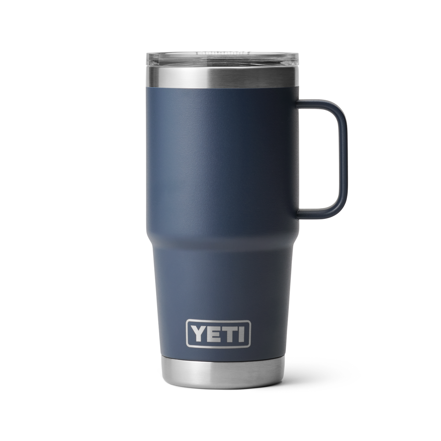 YETI Custom 20 oz Travel Mugs with Stronghold Lid, Navy [Horizontal]