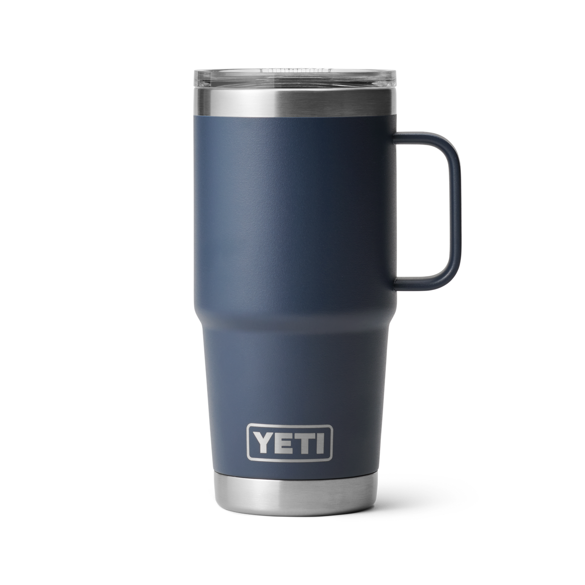 Custom Yeti Rambler 20 Oz Travel Mug With Stronghold Lid, Navy