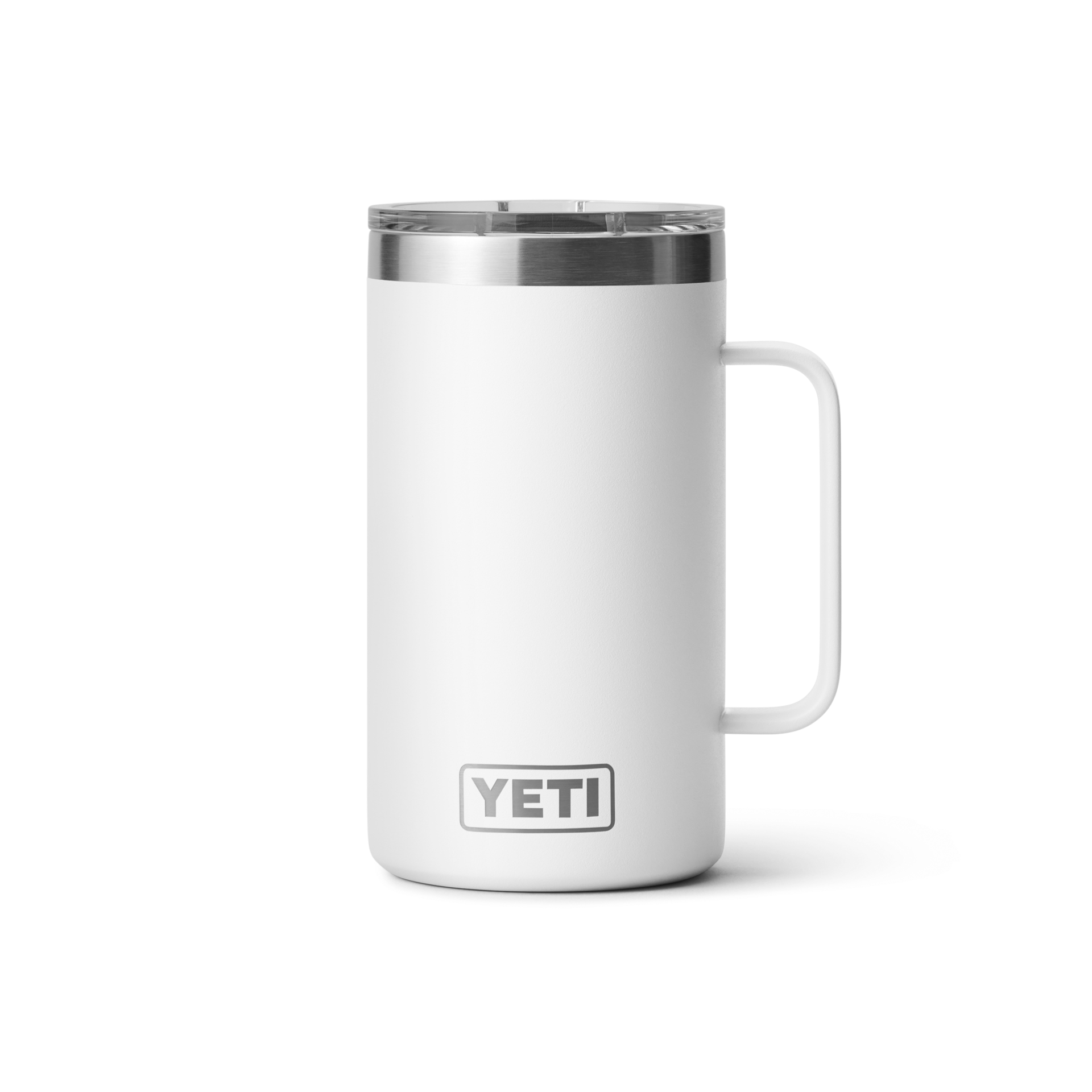 YETI Custom 24 oz Mugs with Magslider Lid, White [Lendware]