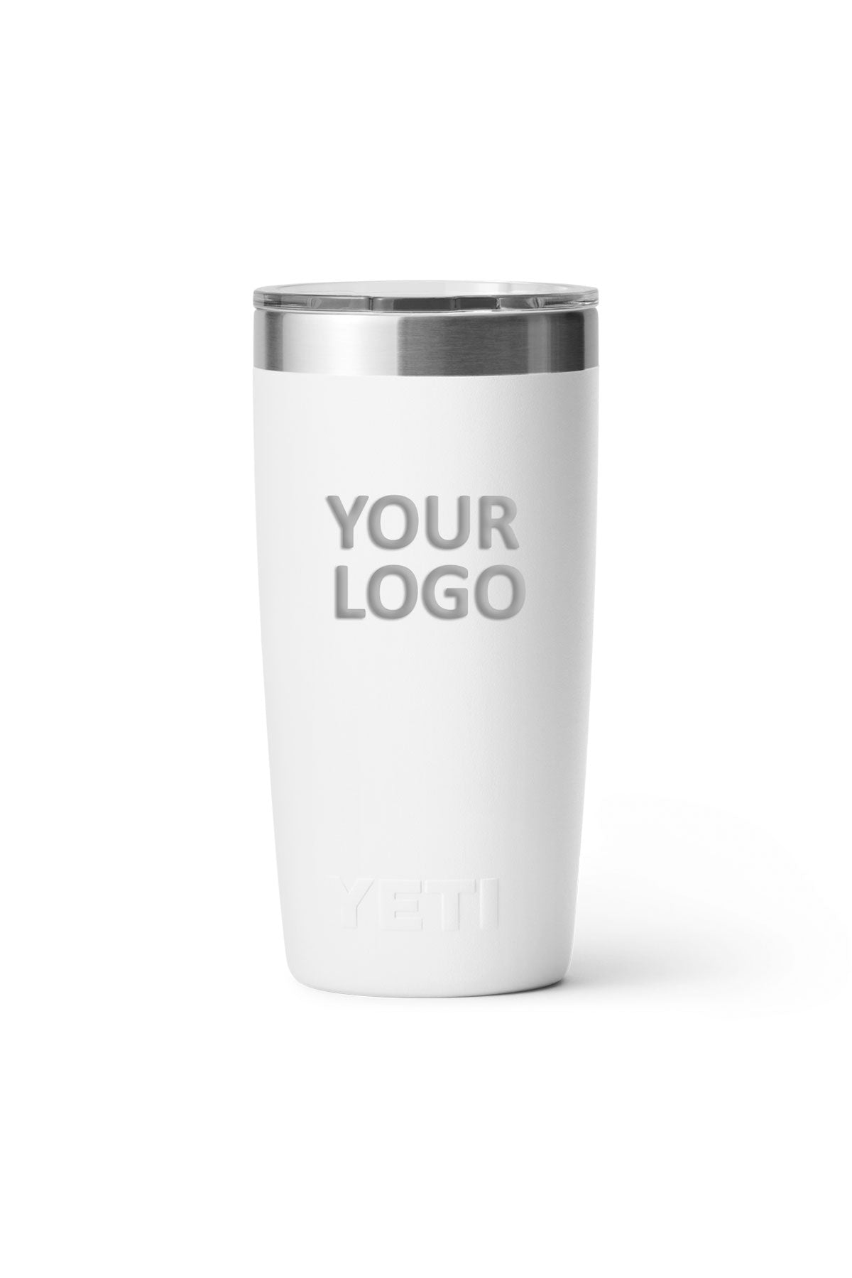 YETI Custom 10 oz Tumblers with Magslider Lid, White [Carolina Angel Network]