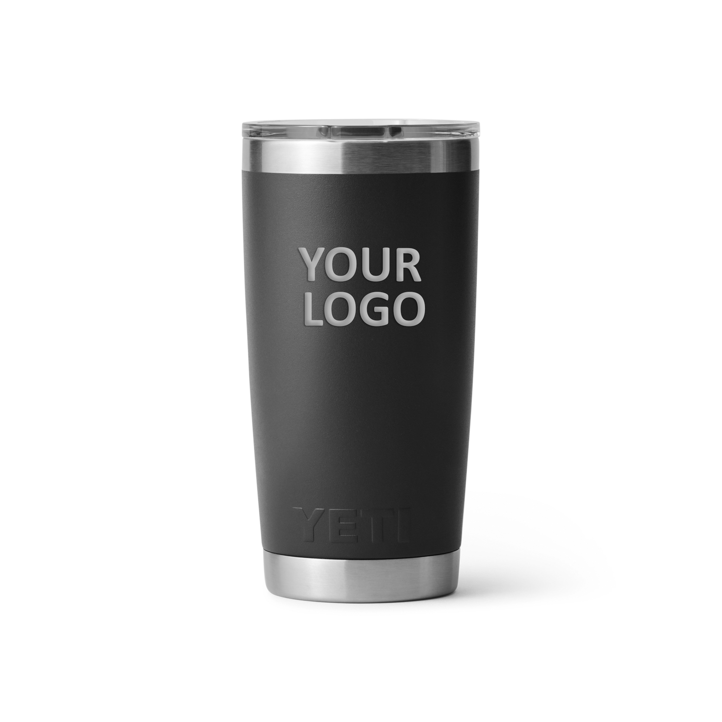 YETI Custom 20 Oz Tumblers with Magslider Lid, Black [Harris & Associates]