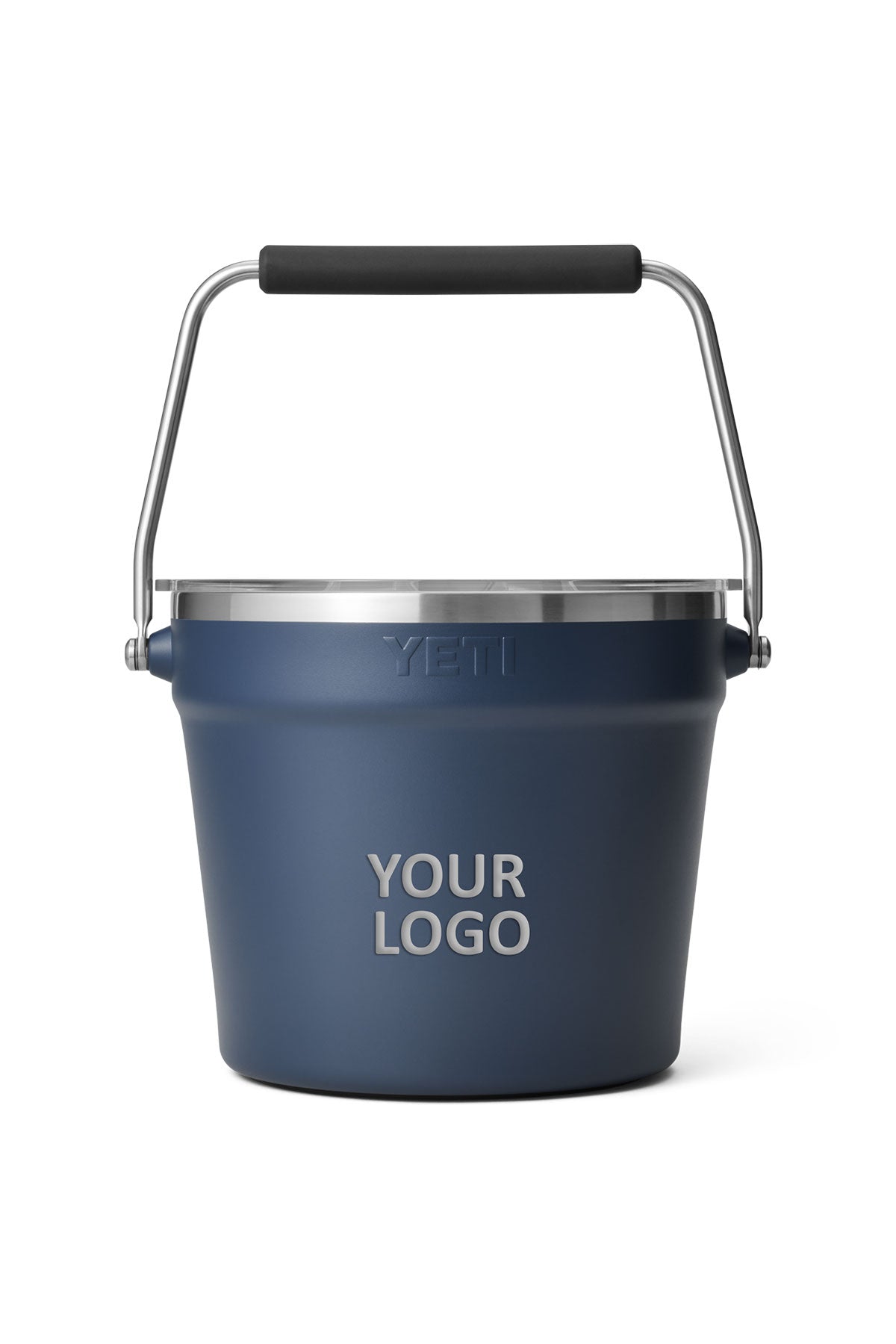 Yeti Rambler Custom Beverage Buckets With Lid, Navy