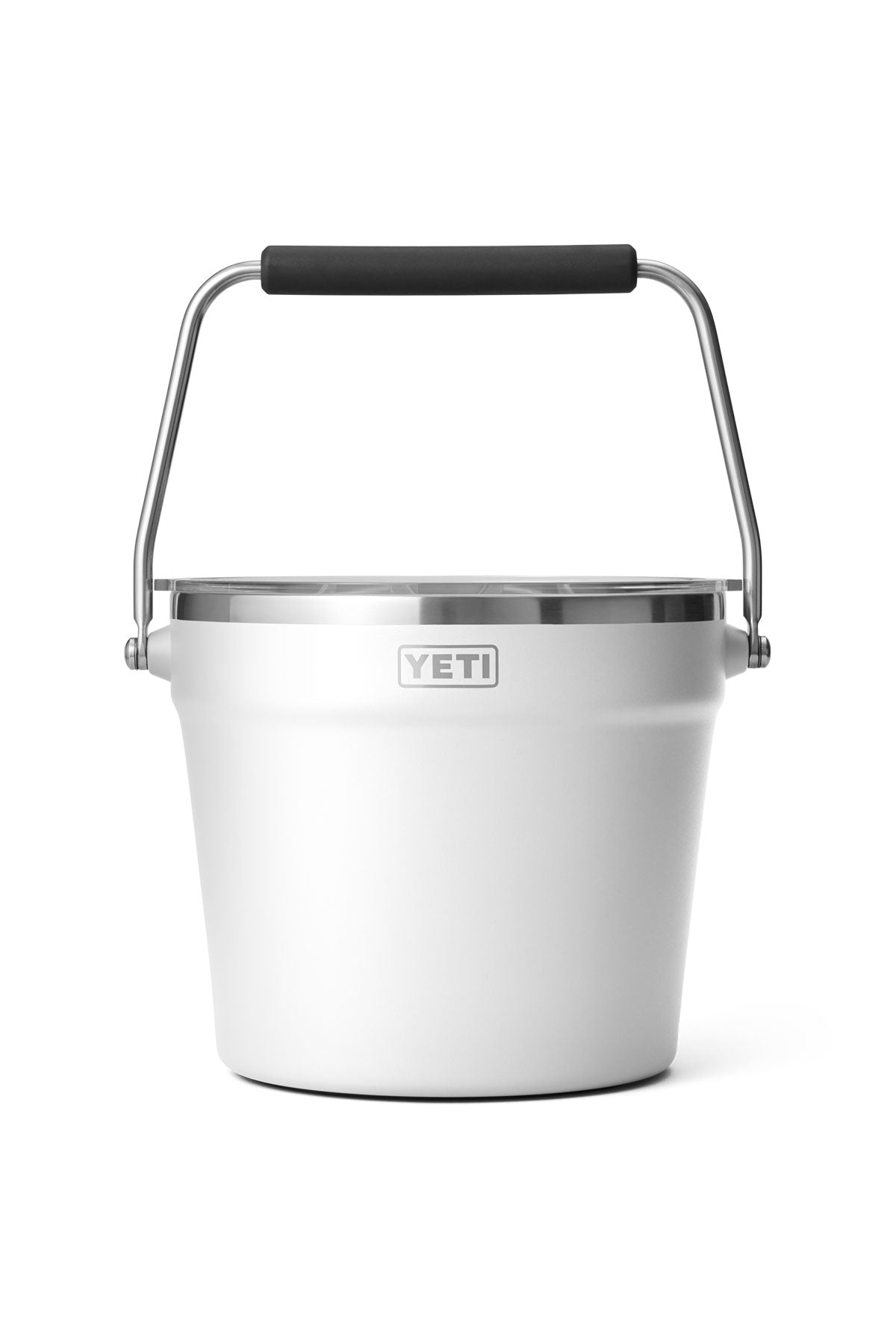 Yeti Rambler Custom Beverage Buckets With Lid, White