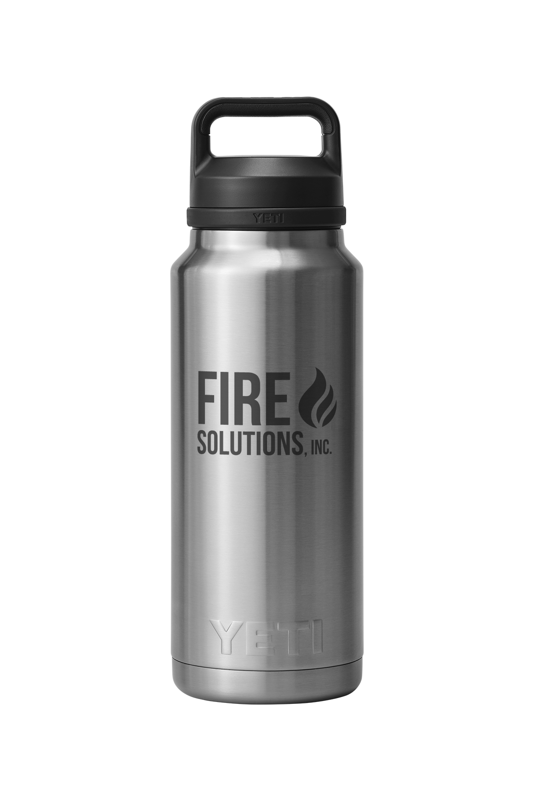 YETI 36 Oz Rambler Bottle with Chug Cap, Stainless [Fire Solutions]