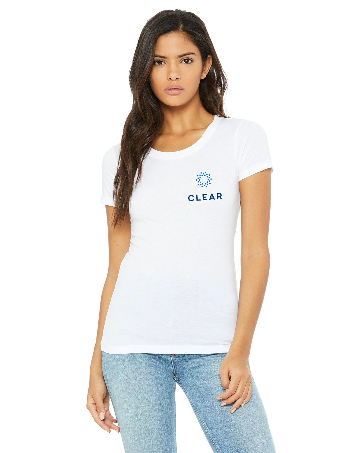 Bella Ladies Triblend T-Shirt, White [CLEAR]