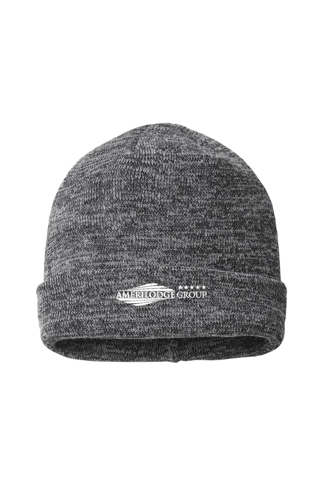 Richardson Marled Beanie, Black/ Grey [AMERILODGE GROUP]