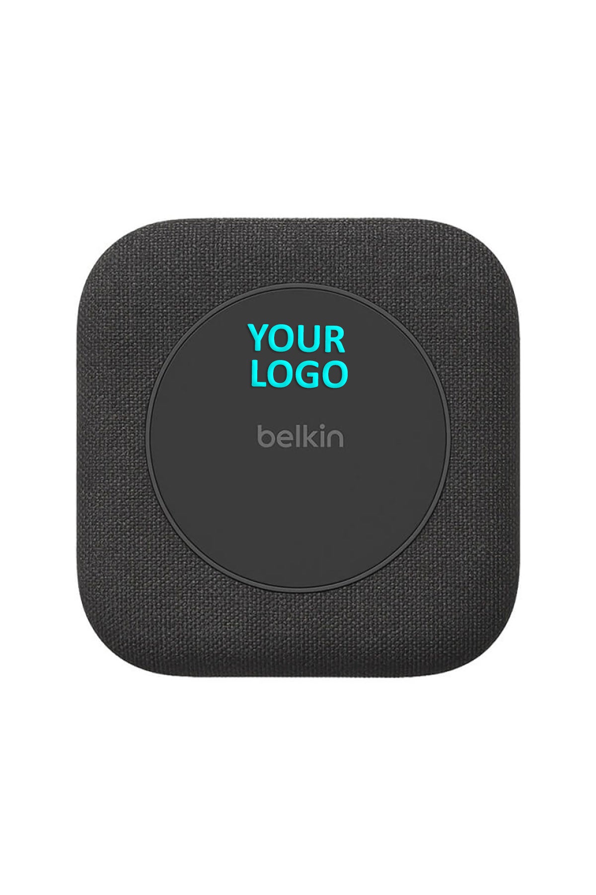 Belkin 2-IN-1 Custom Magnetic Charging Travel Pad, Black