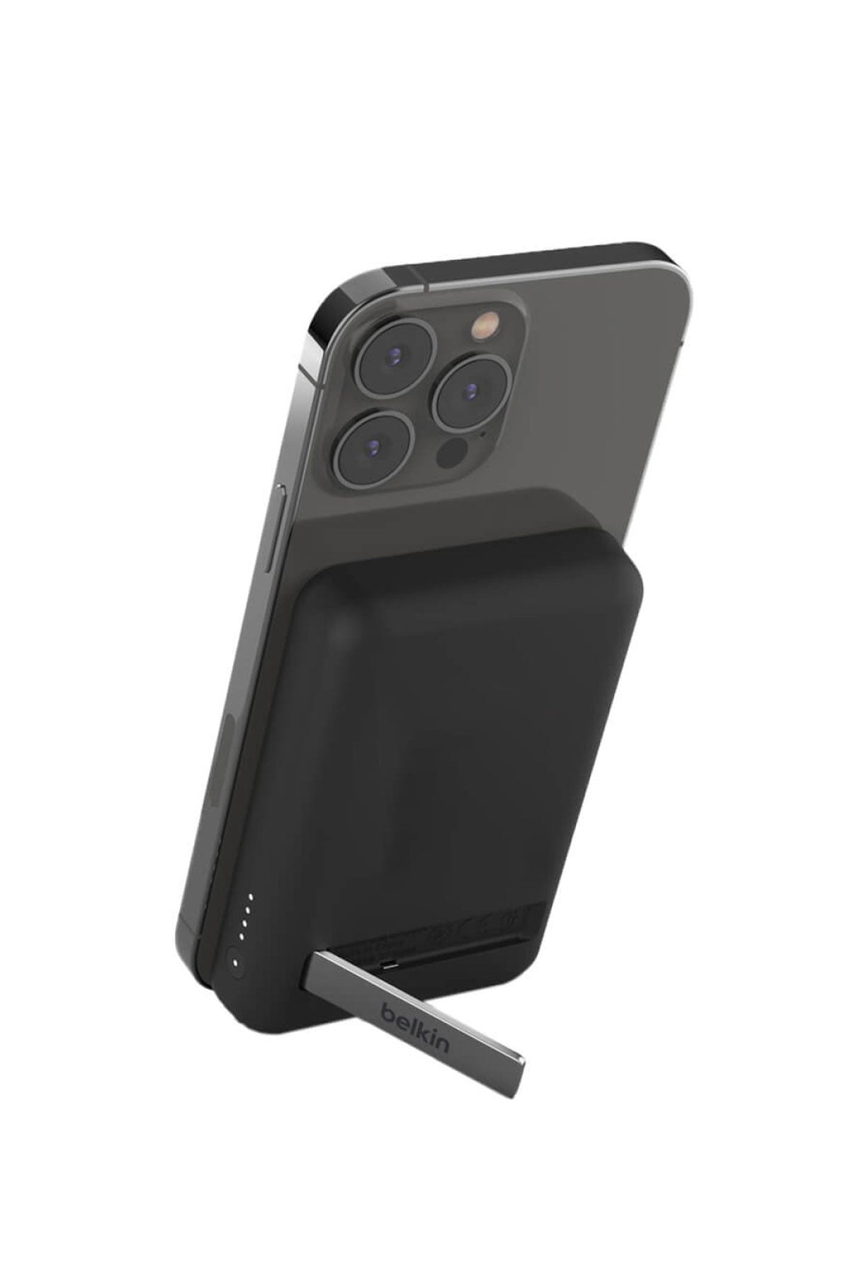 Belkin BoostCharge Custom Magnetic Wireless Power Bank 5K + Stand, Black