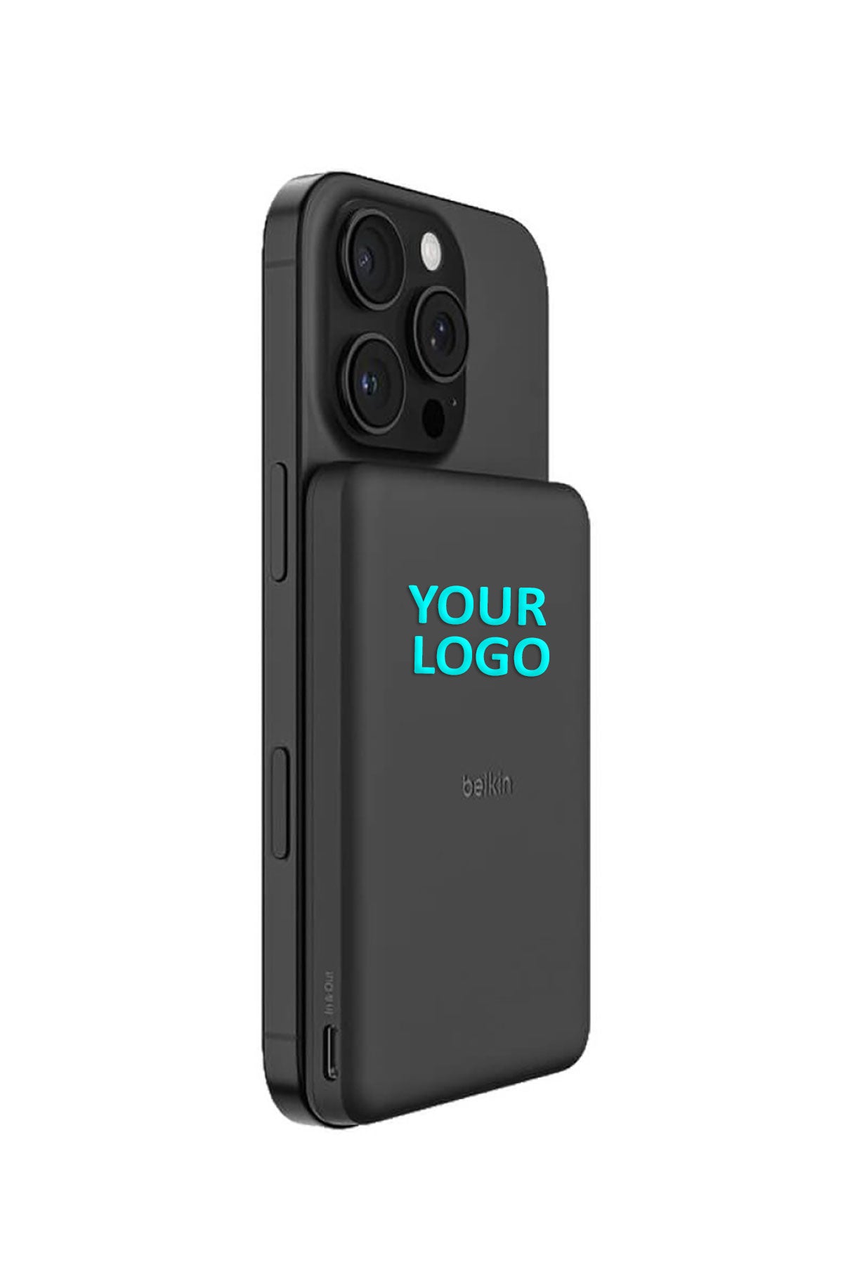 Belkin Slim Custom Magnetic Power Bank 5K, Black