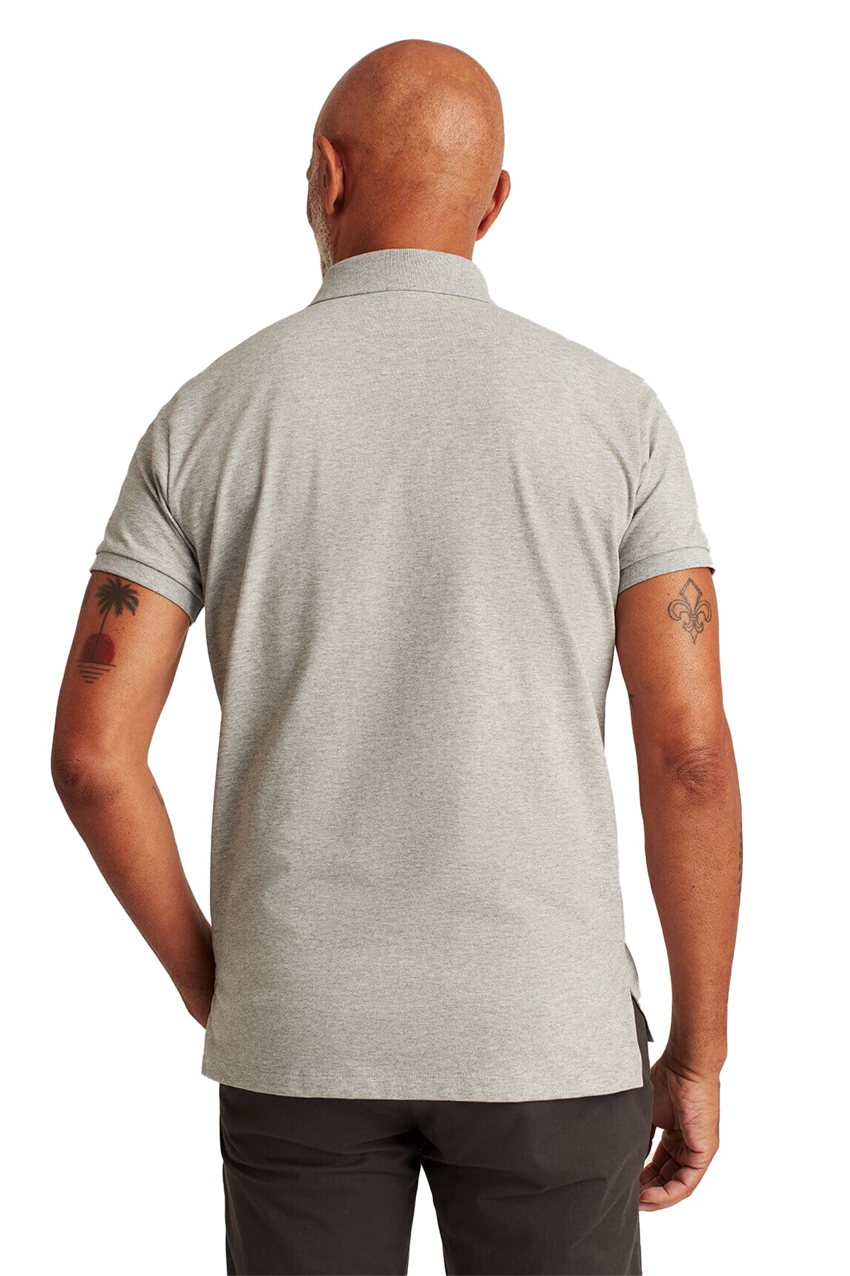 Bonobos Stretch Pique Custom Polos, Heather Light Grey