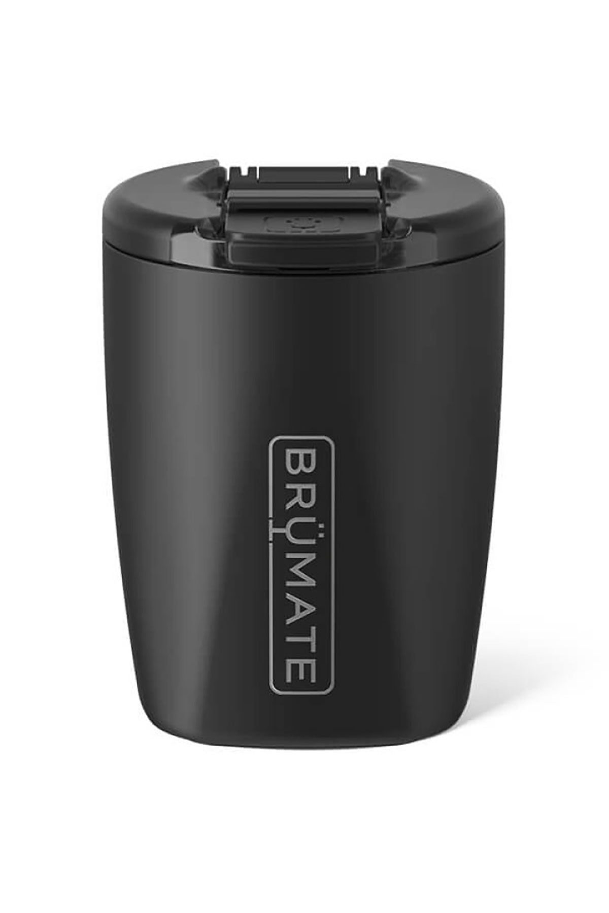 BruMate 12oz Custom Rocks Tumbler, Black
