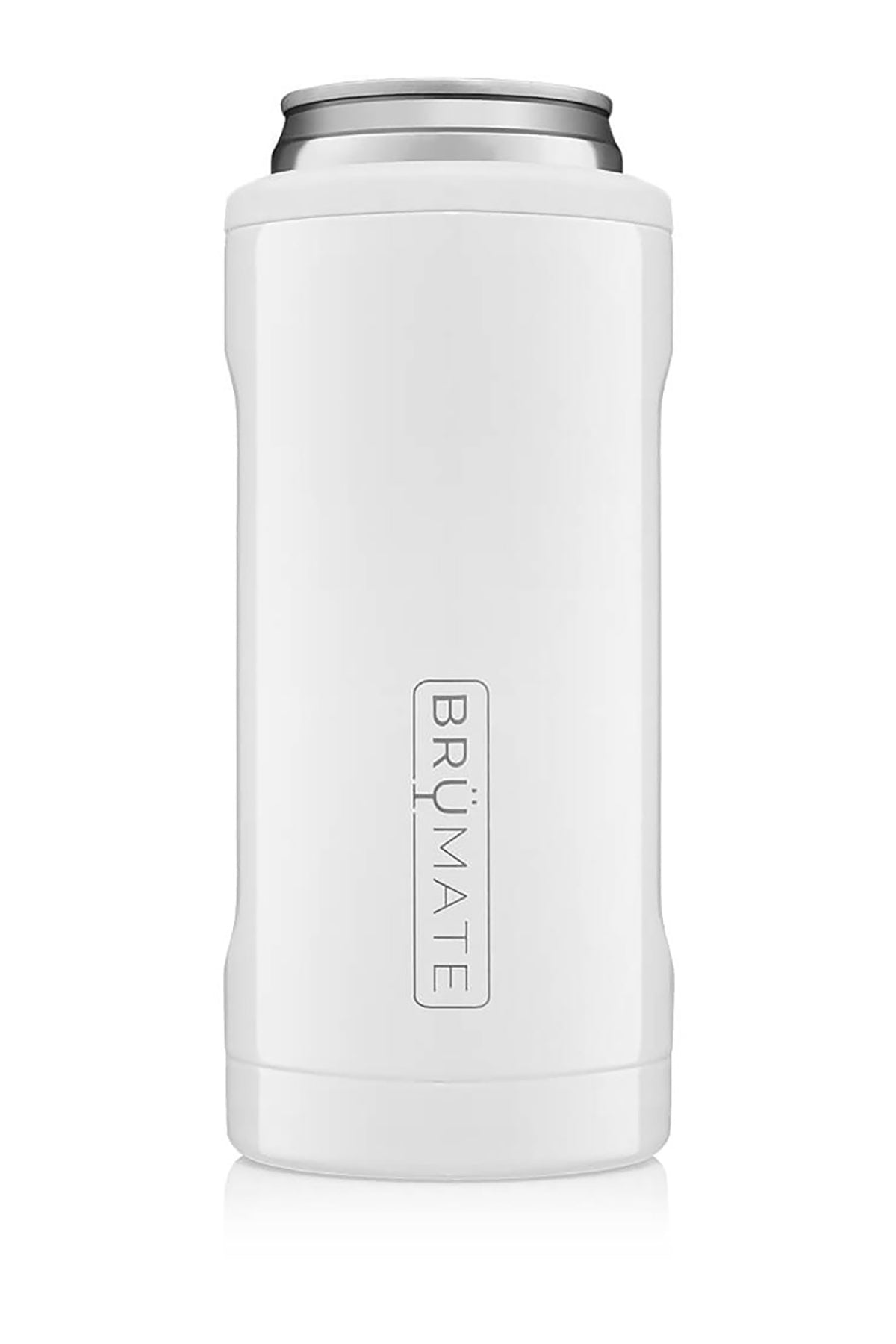 Brumate Hopsulator Slim Can Custom Coolers, White