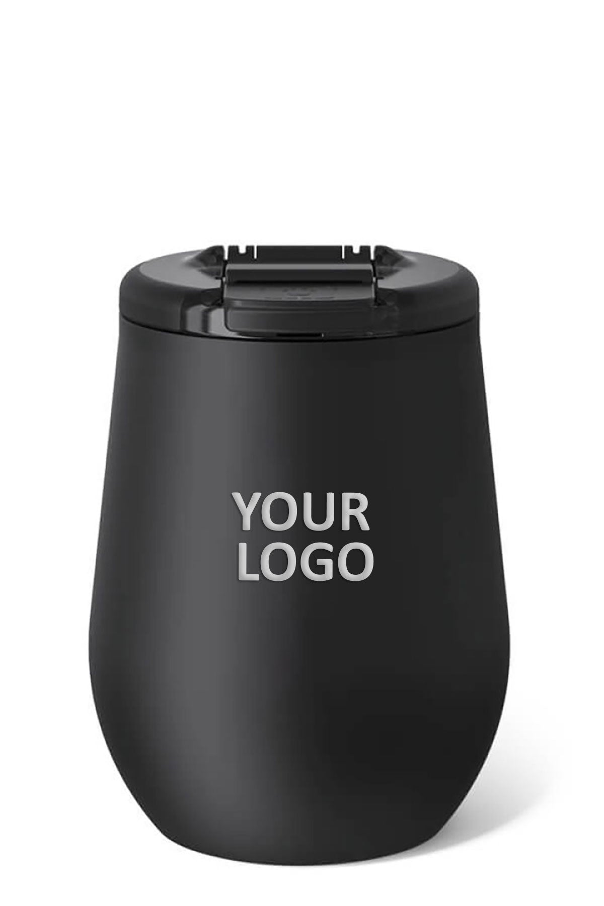 BruMate Uncork'd 14oz Custom Wine Tumbler, Black