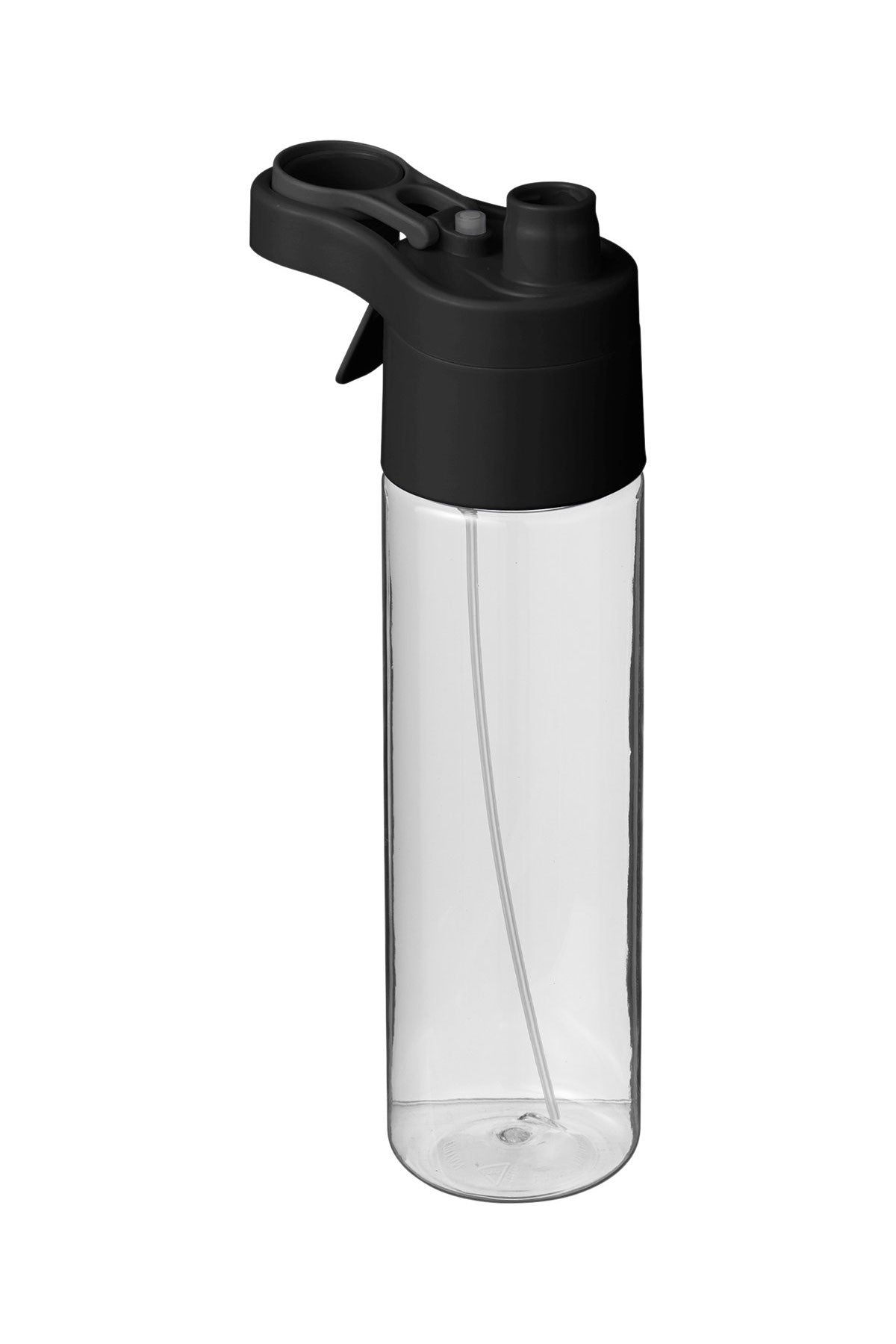 Prime Line Belle Mare 20oz Misting Custom Water Bottles, Black [Troop 243]