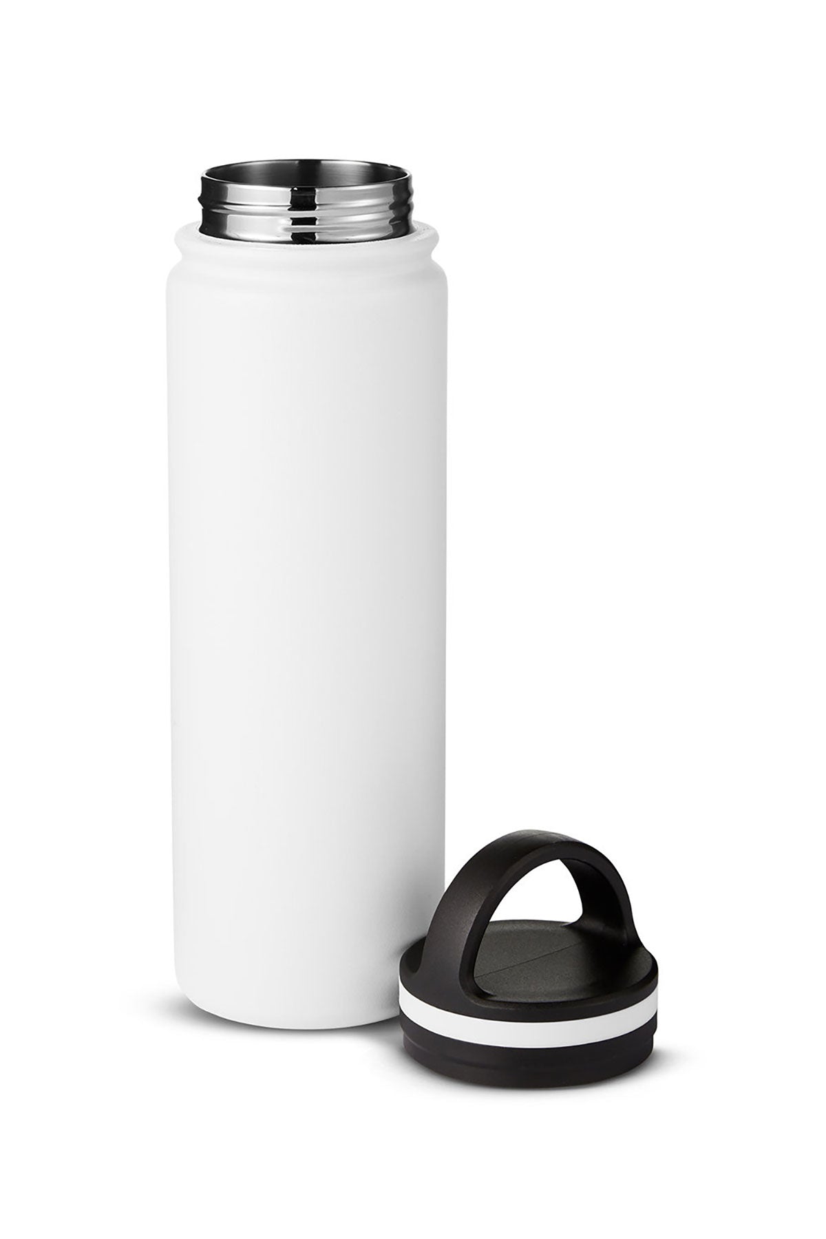 Core365 Vacuum Insulated 24oz Stainless Steel Custom Bottles, White