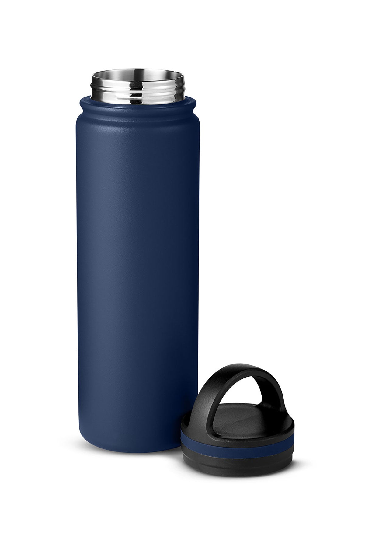 Core365 Vacuum Insulated 24oz Stainless Steel Custom Bottles, Navy [Powell's Plumbing LLC]