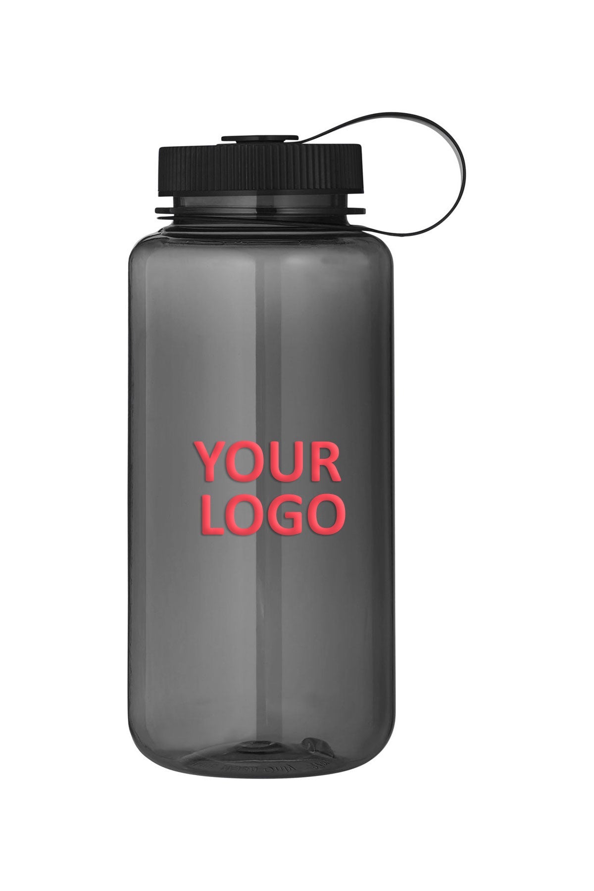 CORE365 Tritan 27oz Wide Mouth Custom Water Bottles, Black
